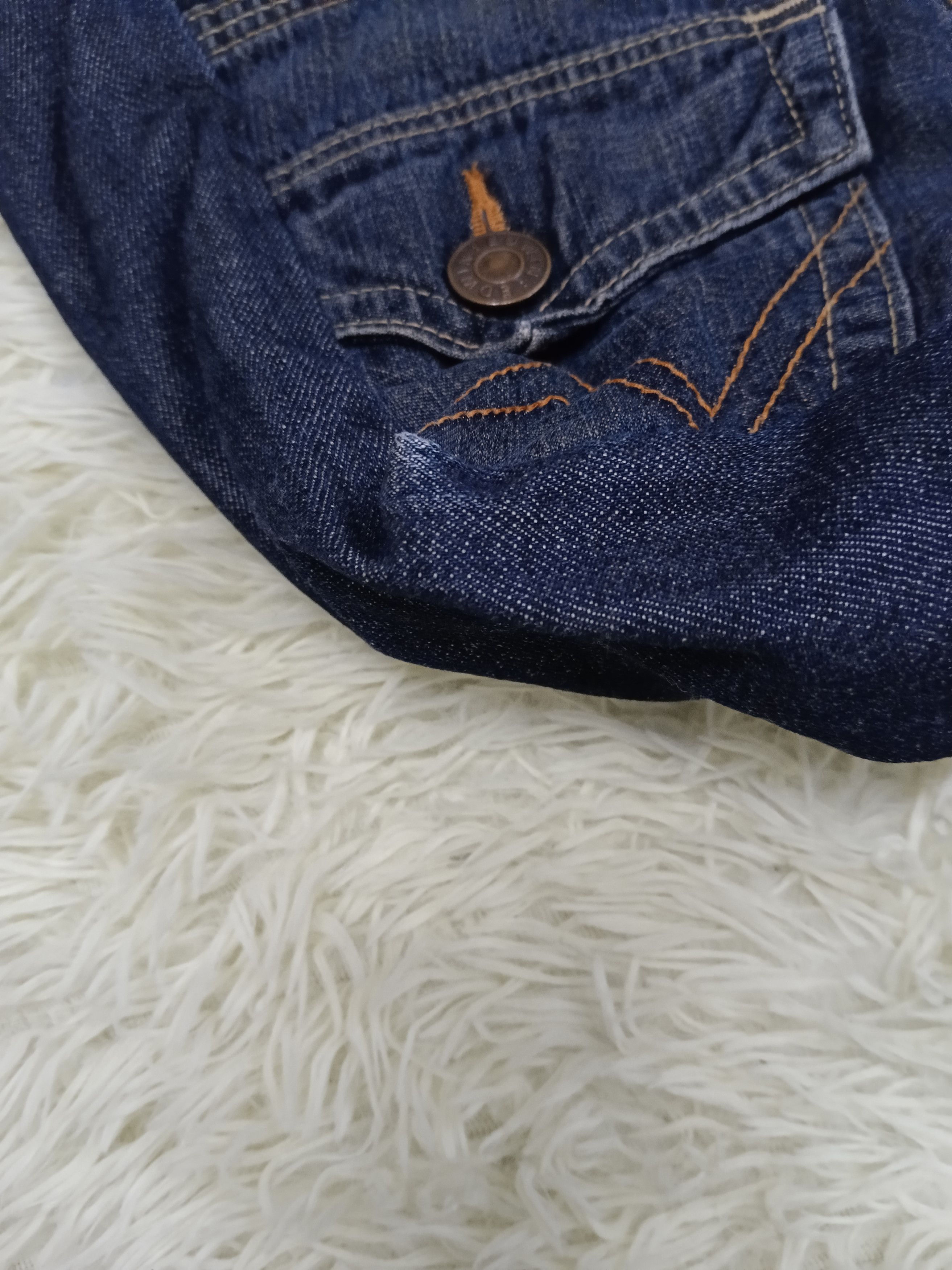 Edwin × Handmade × Vintage DISTRESSED VINTAGE 90s EDWIN HANDMADE TOTE Size ONE SIZE - 5 Thumbnail