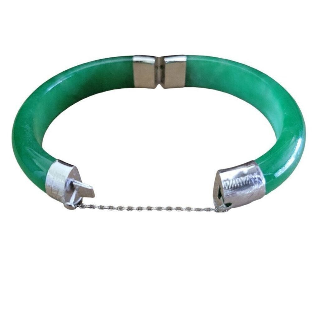 Other WOMEN'S Macy's Jade Cultured Pearl Bangle. 3" Size ONE SIZE - 4 Thumbnail