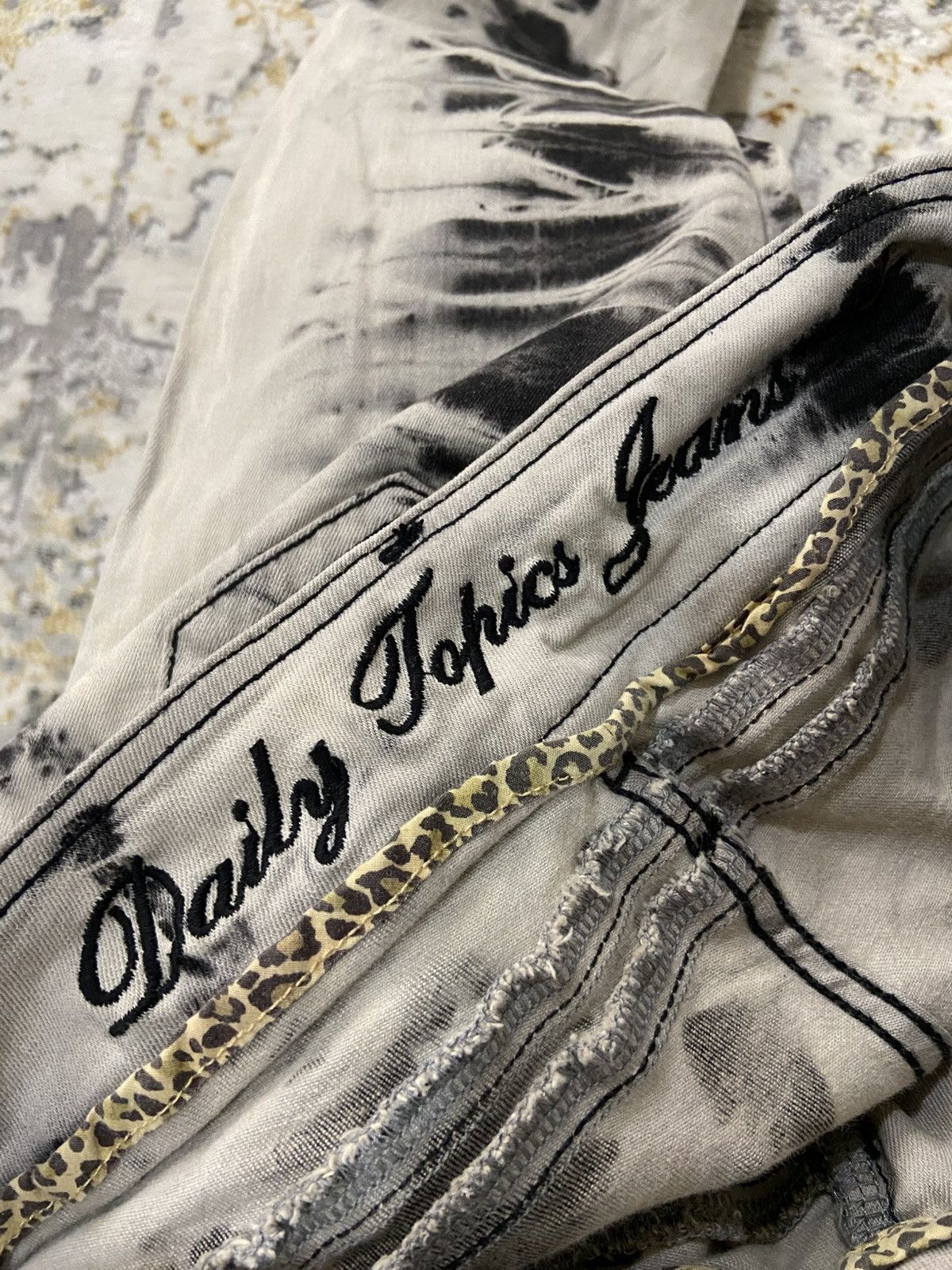 Japanese Brand DAILY SPICY DENIM JEANS SKINNY 🔥 Size 30" / US 8 / IT 44 - 7 Thumbnail