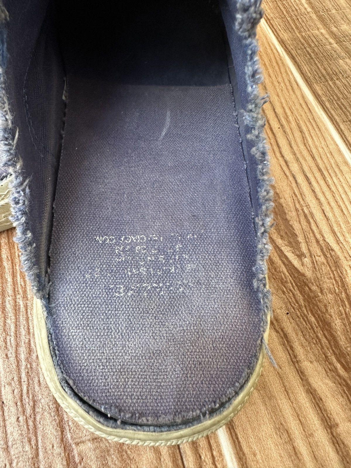 Balenciaga Balenciaga Paris Canvas Slip-On Mules Size US 12 / EU 45 - 12 Thumbnail
