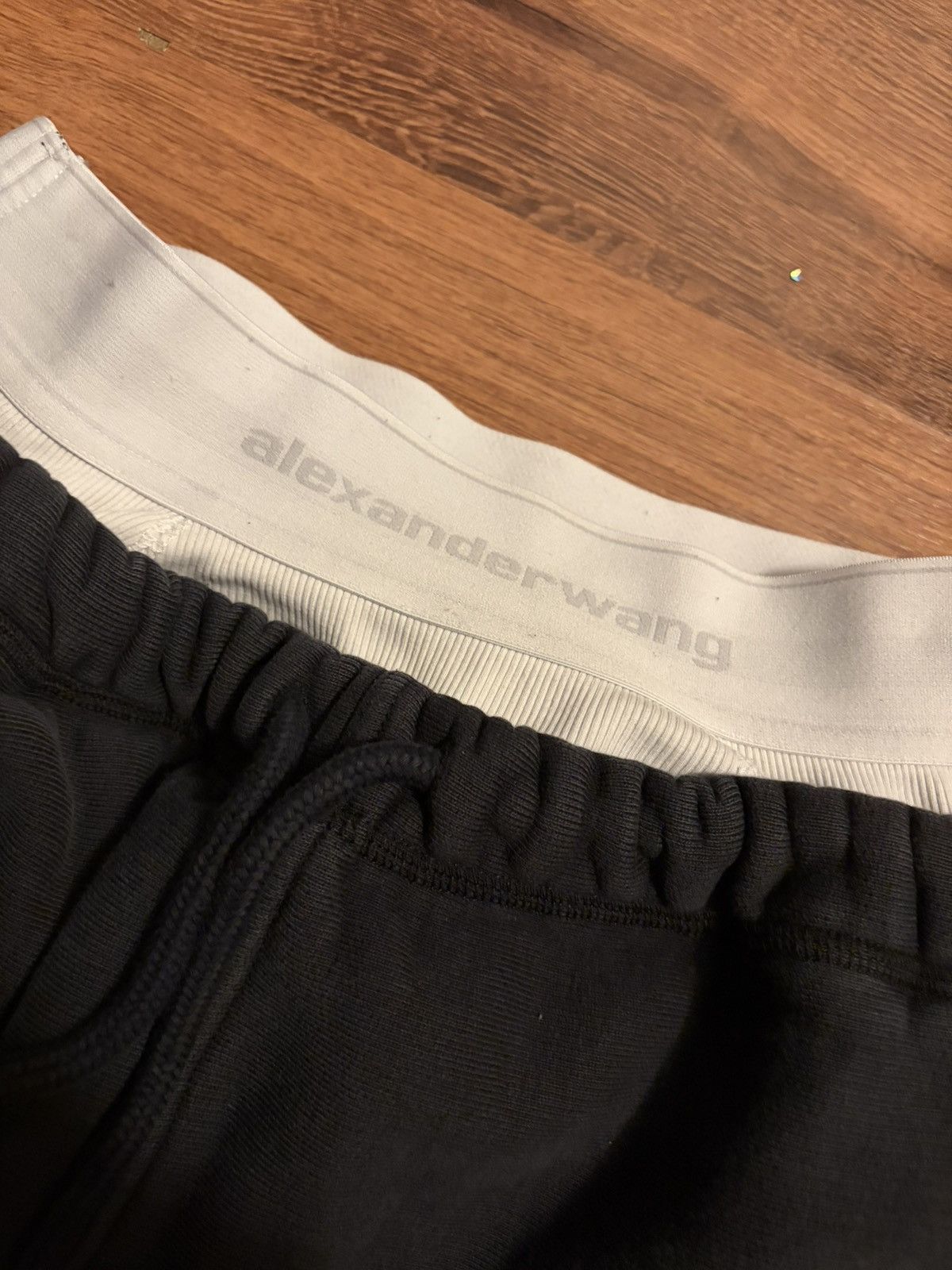 Alexander Wang Faded black alexander wang boxer sweatpants Size 27" / US 4 / IT 40 - 3 Thumbnail