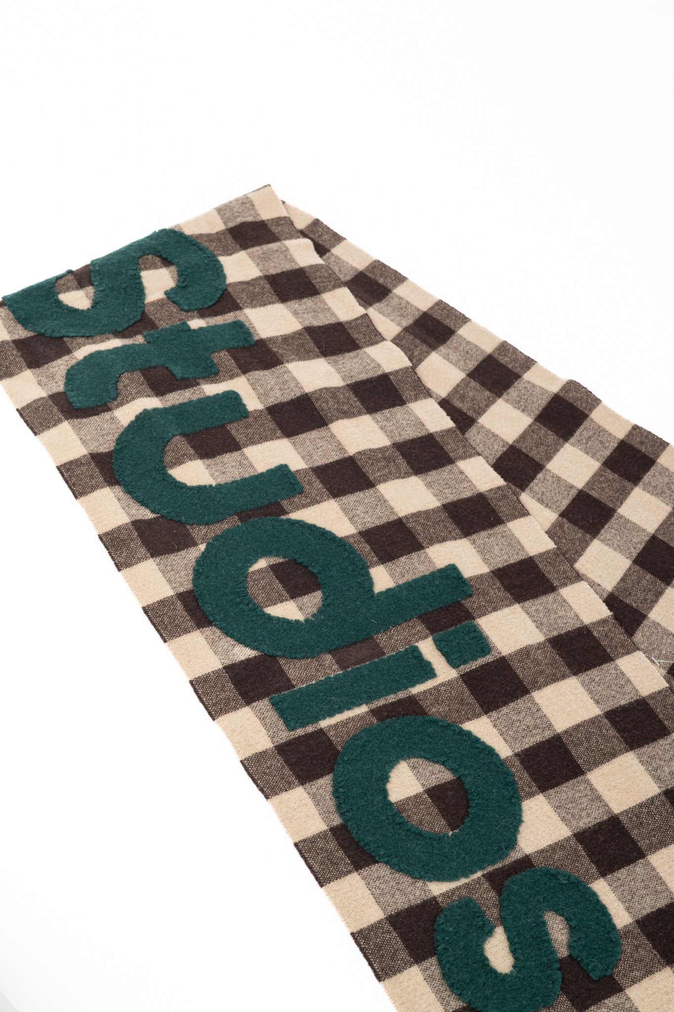 Acne Studios Acne Studios Veda Tasselled-Trim Wool-Blend Scarf Size ONE SIZE - 4 Thumbnail