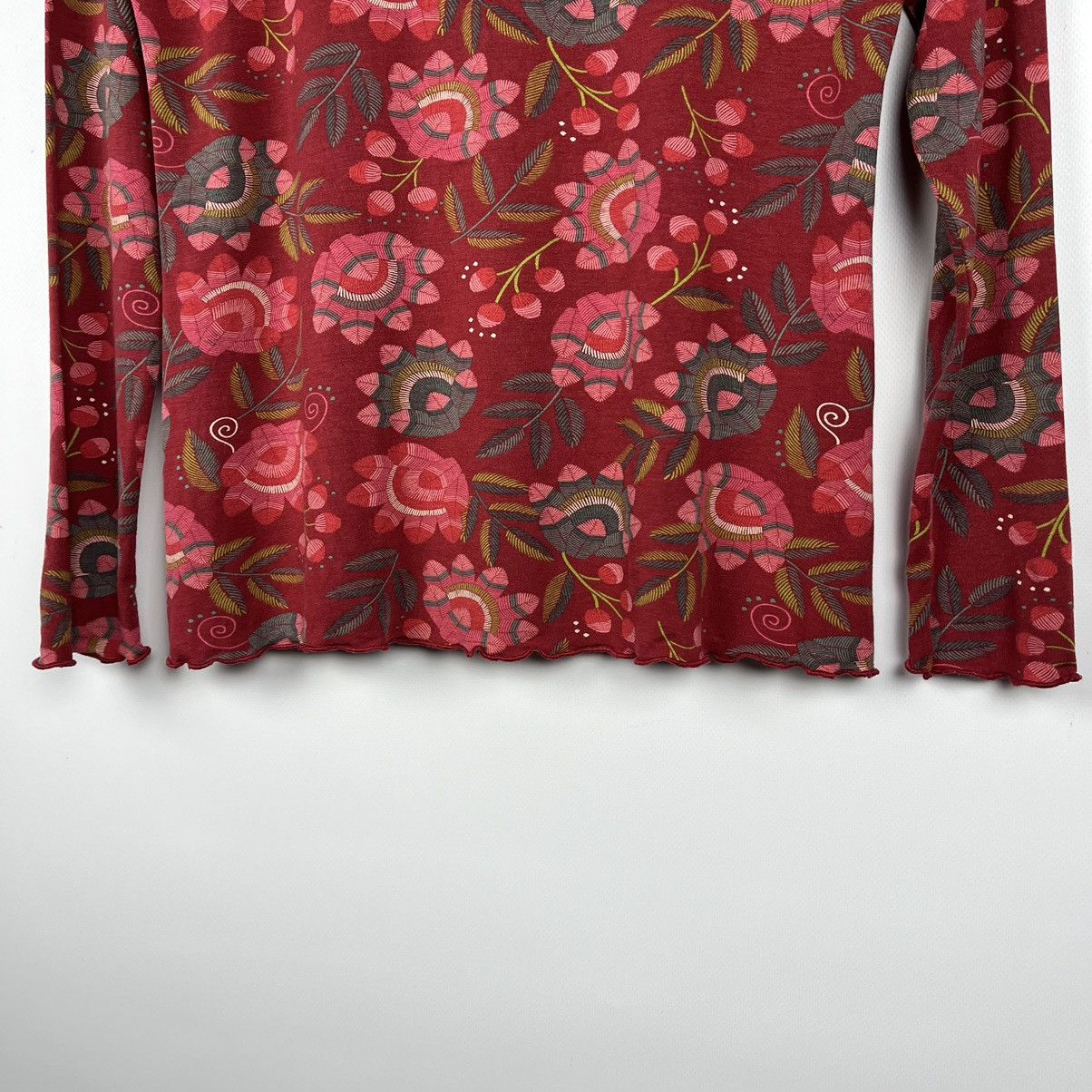 Gudrun Sjoden Designer Gudrun Sjoden ladies floral pattern tunic blouse Size S / US 4 / IT 40 - 7 Thumbnail