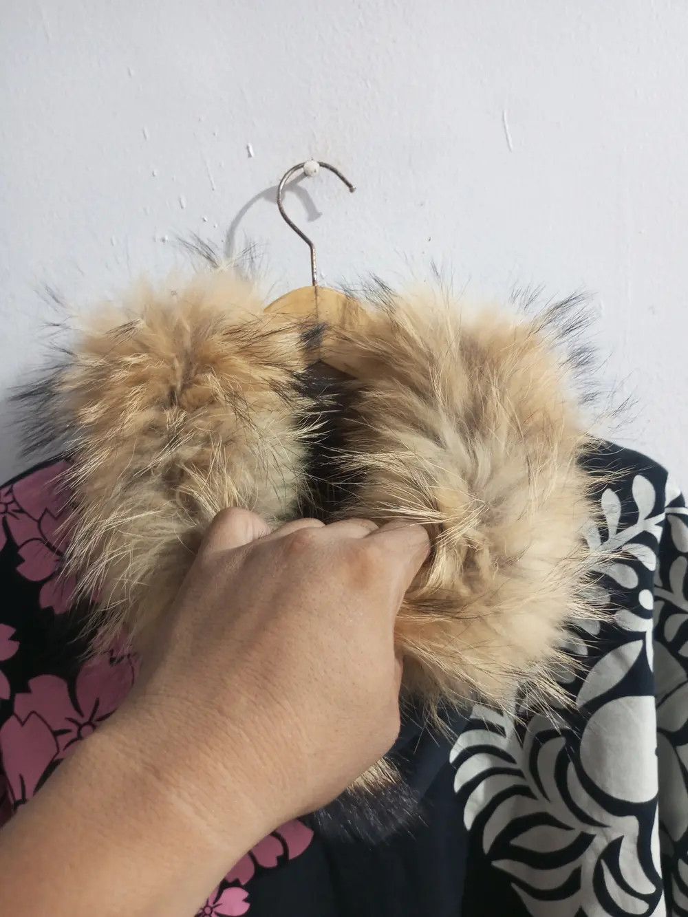 Vintage Vintage japan sakura tattos fur hoodies Size US L / EU 52-54 / 3 - 7 Thumbnail