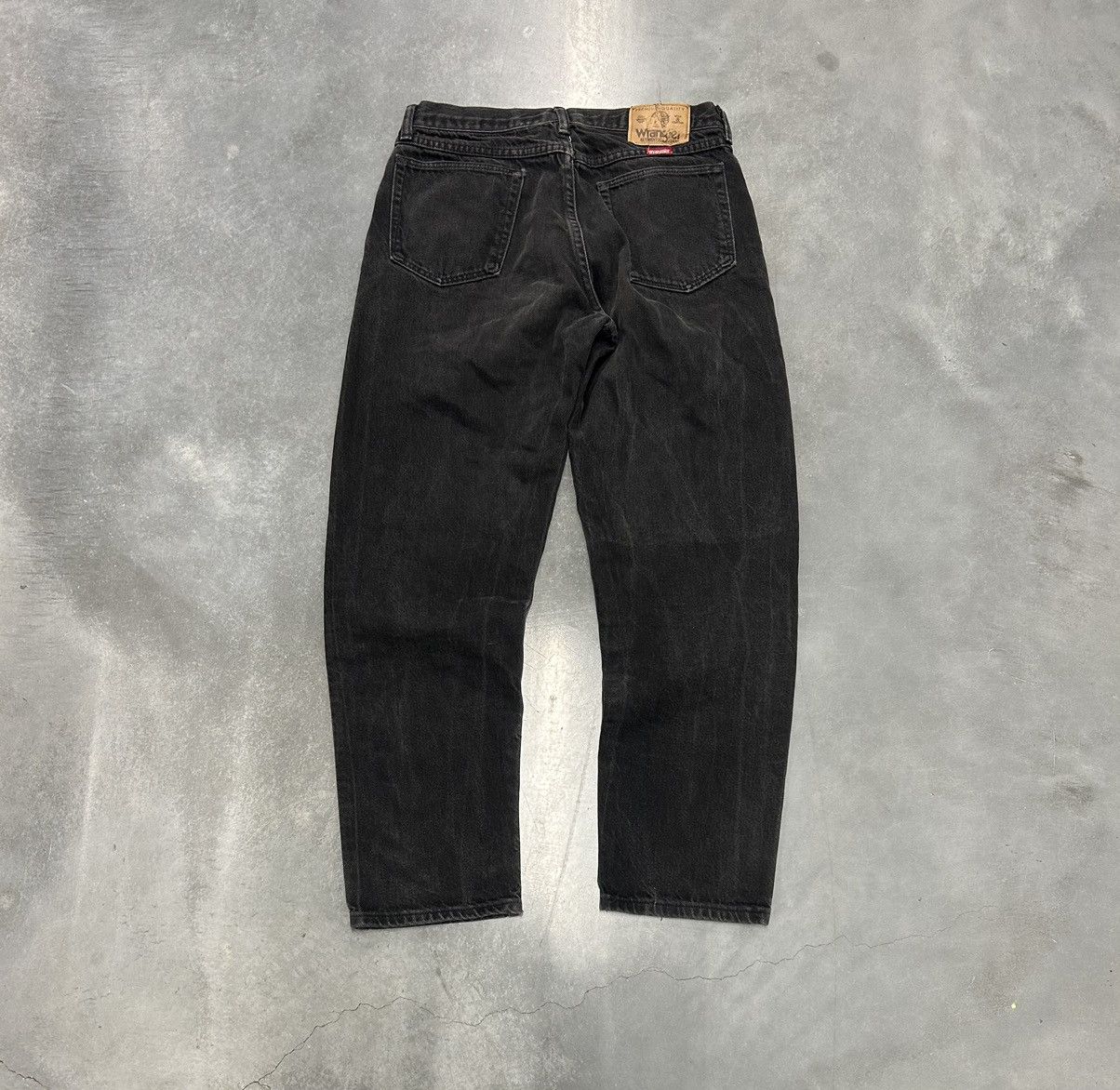Vintage × Wrangler Black vintage wrangler jeans Size US 33 - 2 Thumbnail