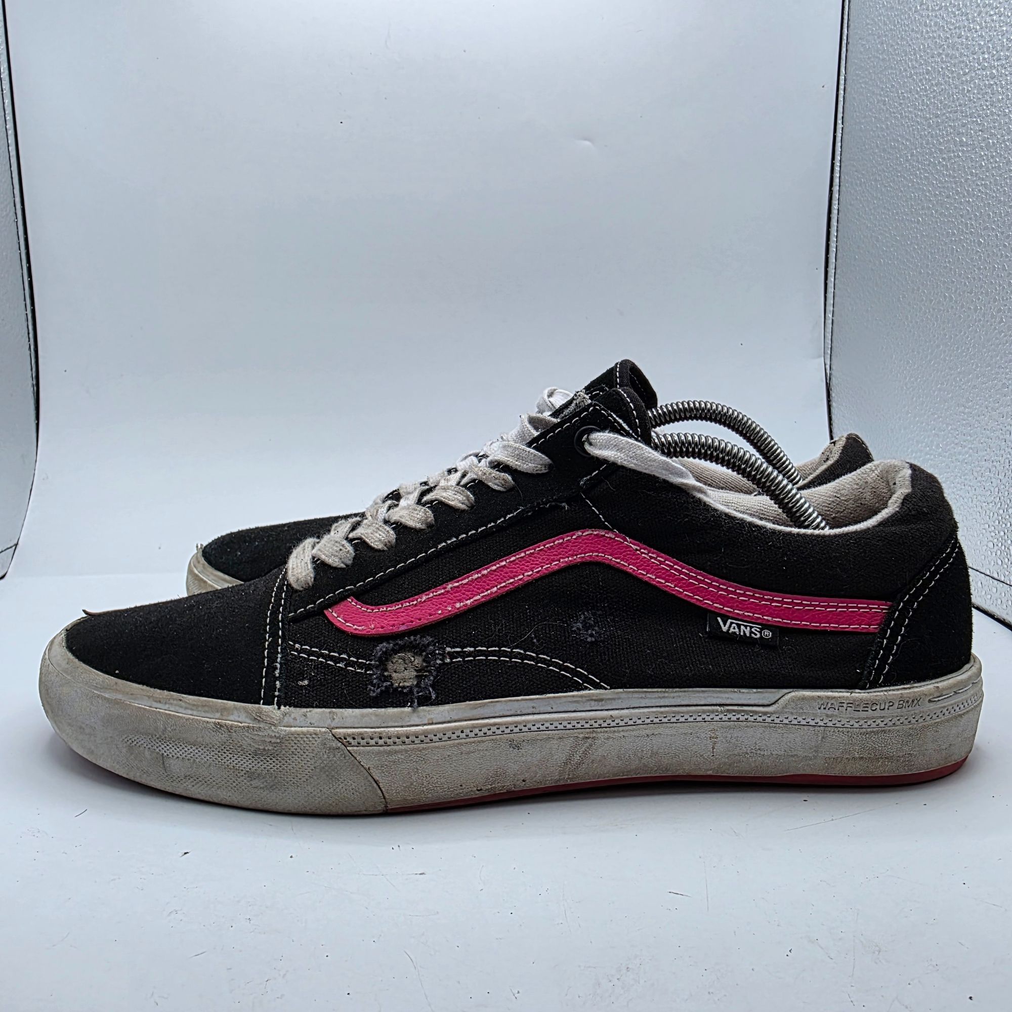 Vans Vans BMX Old Skool Mens Size 12 Black Neon Pink Sneaker Shoe Size US 12 / EU 45 - 13 Thumbnail