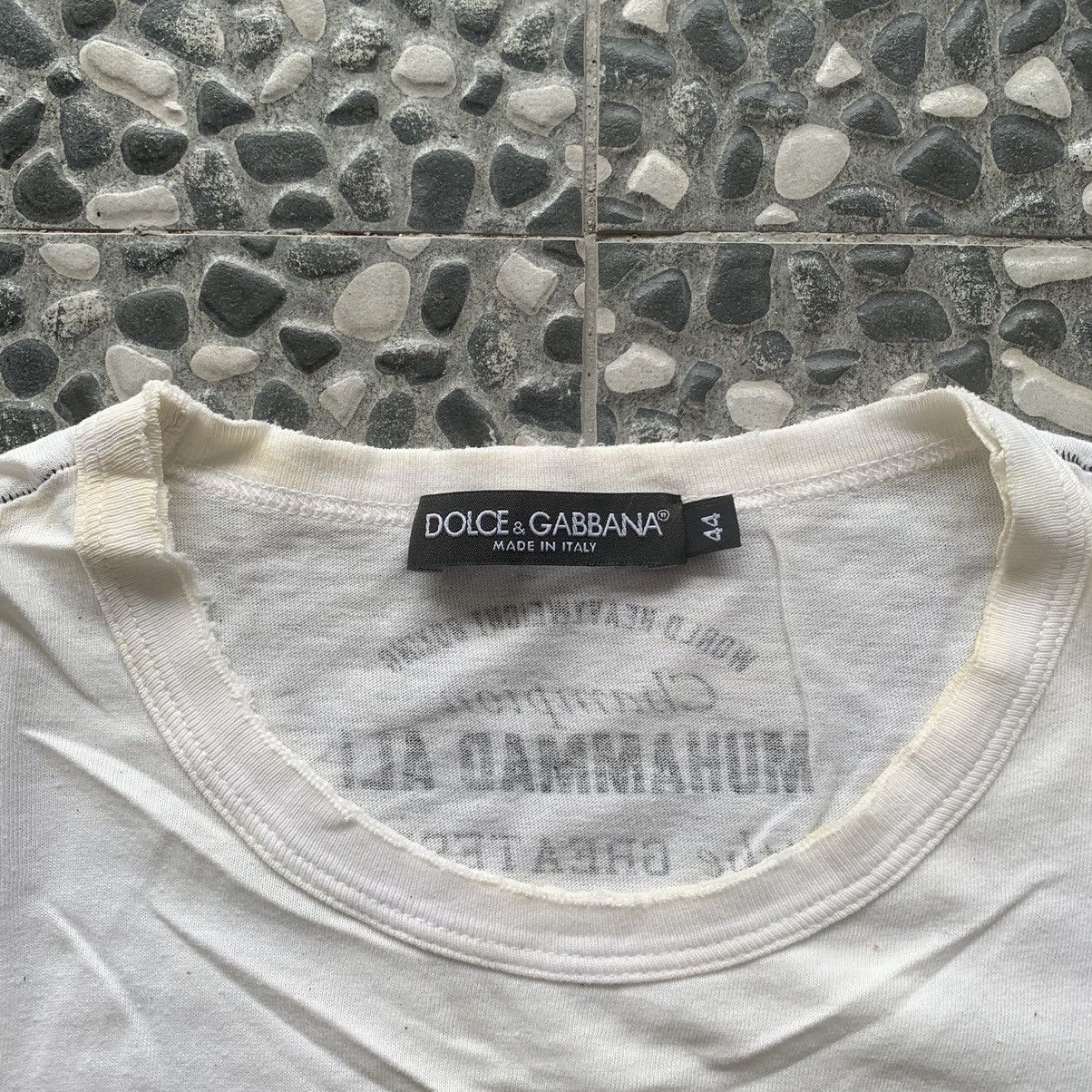 Designer × Dolce & Gabbana VINTAGE D&G MUHAMMAD ALI VERY RARE 💦 Size US S / EU 44-46 / 1 - 5 Thumbnail