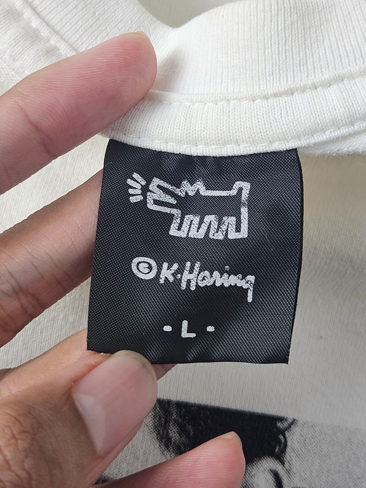 Keith Haring Keith Haring Photo tee shirt Size US L / EU 52-54 / 3 - 4 Thumbnail