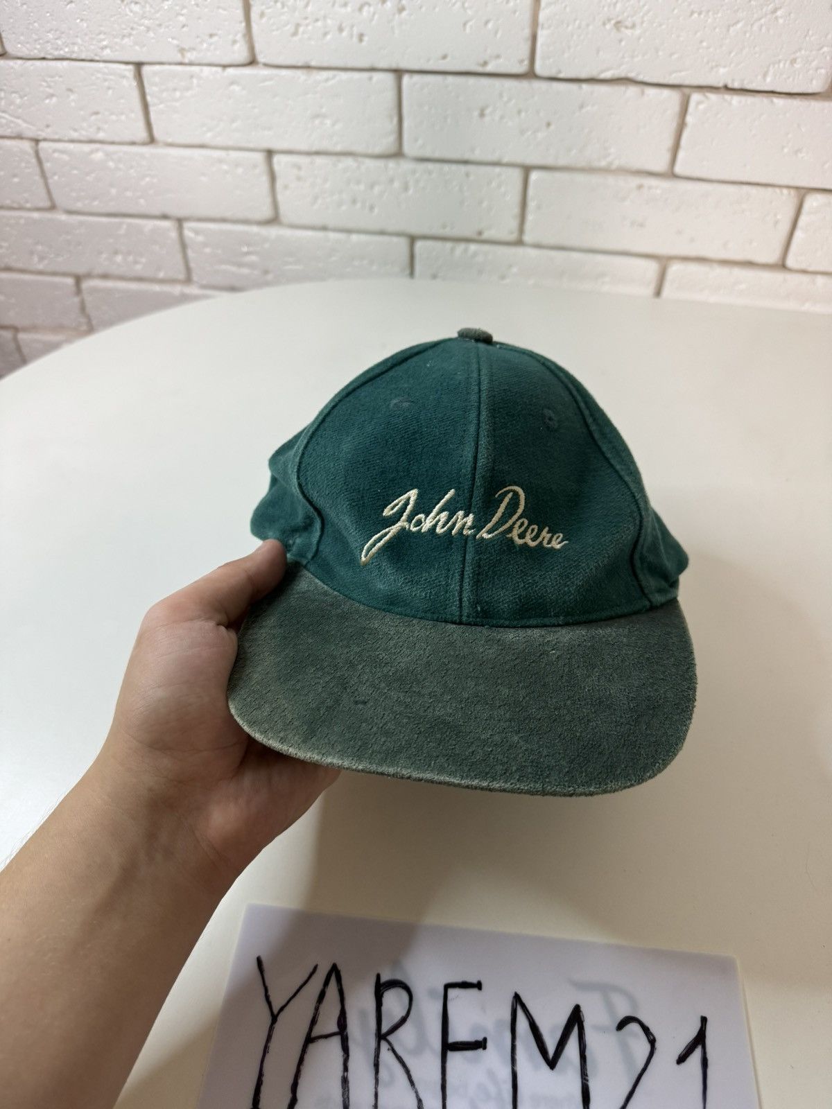 John Deere John Deere vintage cap hat Size ONE SIZE - 2 Thumbnail