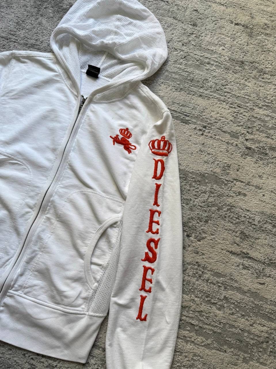 Diesel Diesel y2k avant garde zip hoodie Size M / US 6-8 / IT 42-44 - 6 Thumbnail
