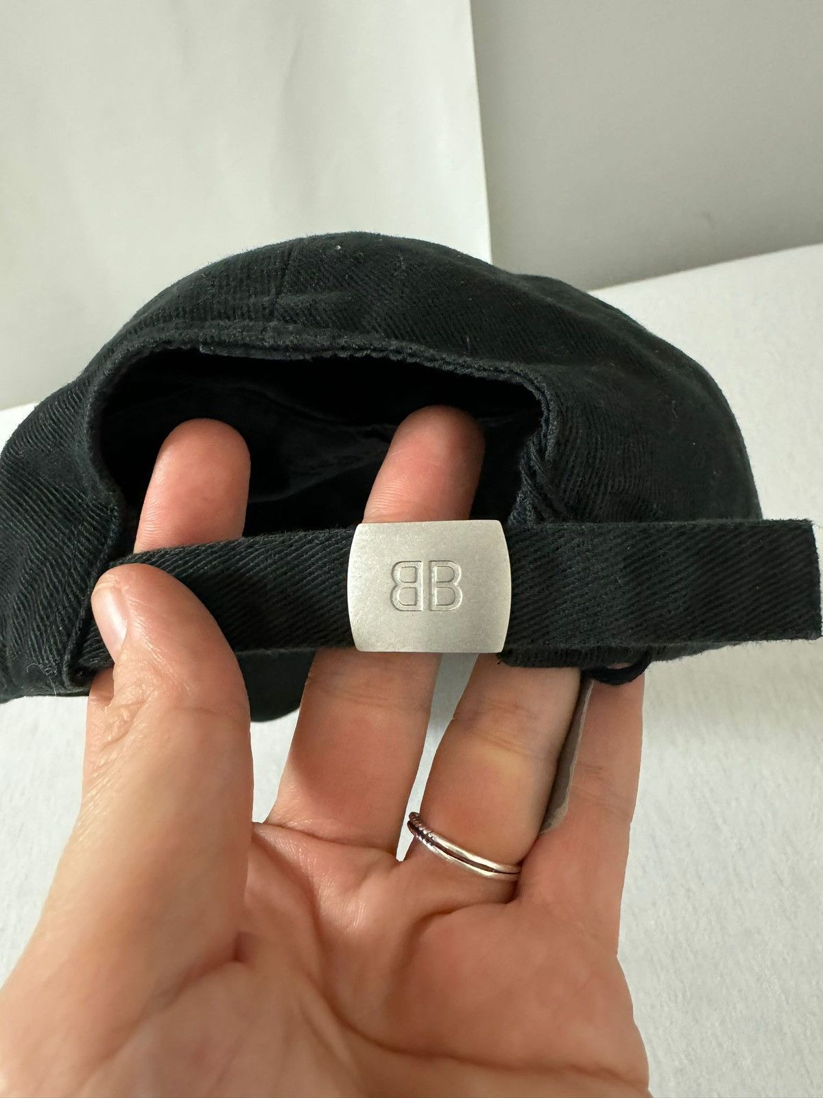 Balenciaga SS23 Diagonal Balenciaga Logo Hat Size ONE SIZE - 6 Thumbnail