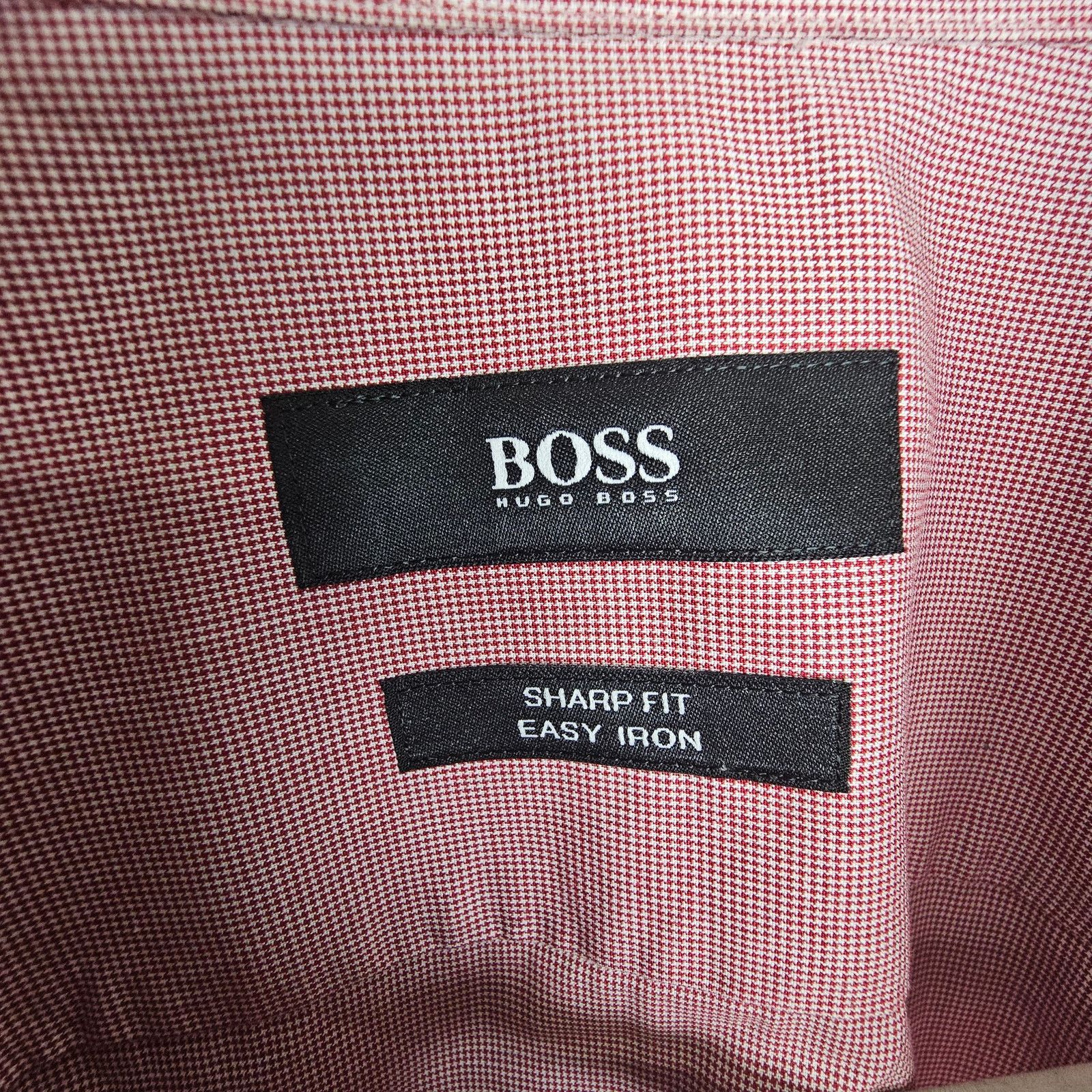 Hugo Boss Boss Hugo Boss Mens Dress Shirt Sharp Fit Size 32/33 Career Size US M / EU 48-50 / 2 - 6 Thumbnail