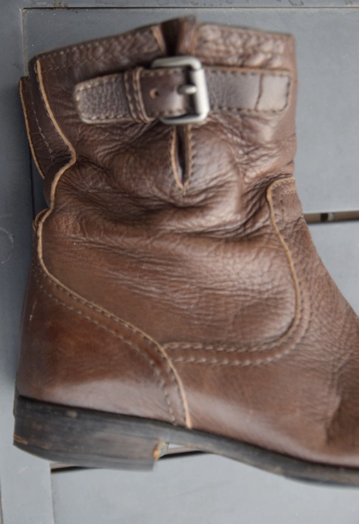 Prada prada leather boots Size US 7 / IT 37 - 3 Thumbnail