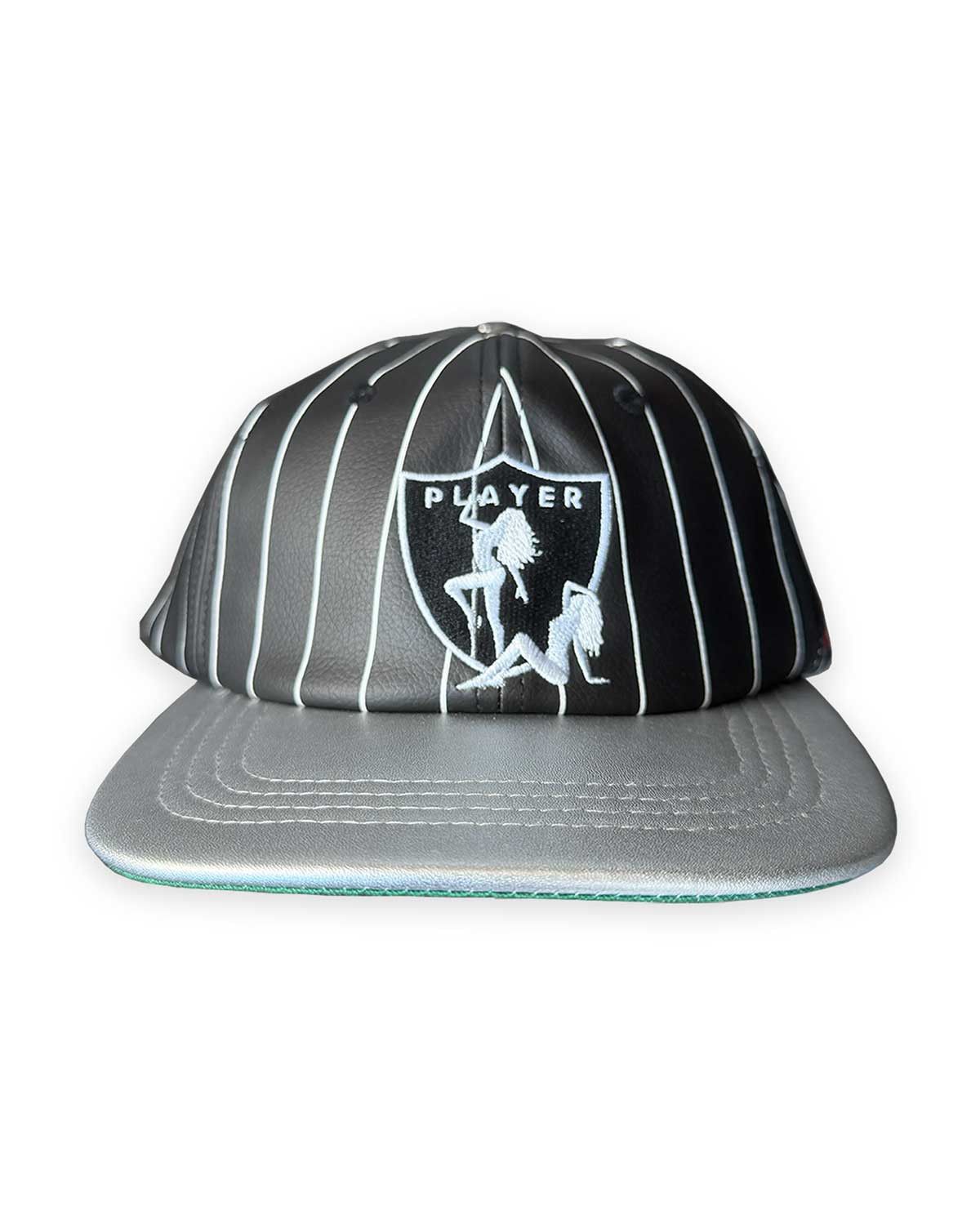 TRIPLE SEVENS Pinstripe Player Hat Black/White Size ONE SIZE - 1 Preview