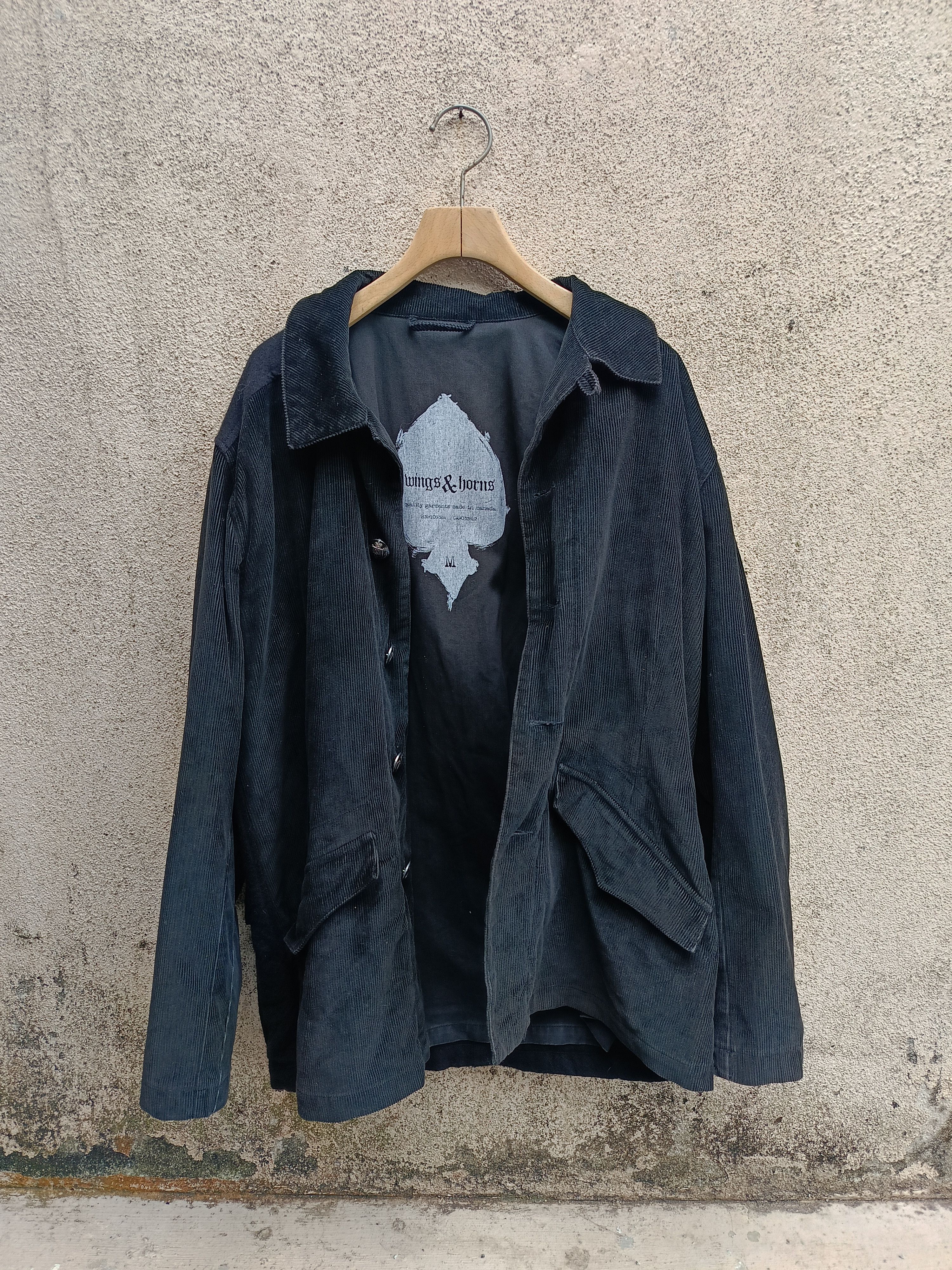 Wings + Horns WINGS + HORNS MAC COAT JACKET RARE DESIGN Size US M / EU 48-50 / 2 - 2 Thumbnail
