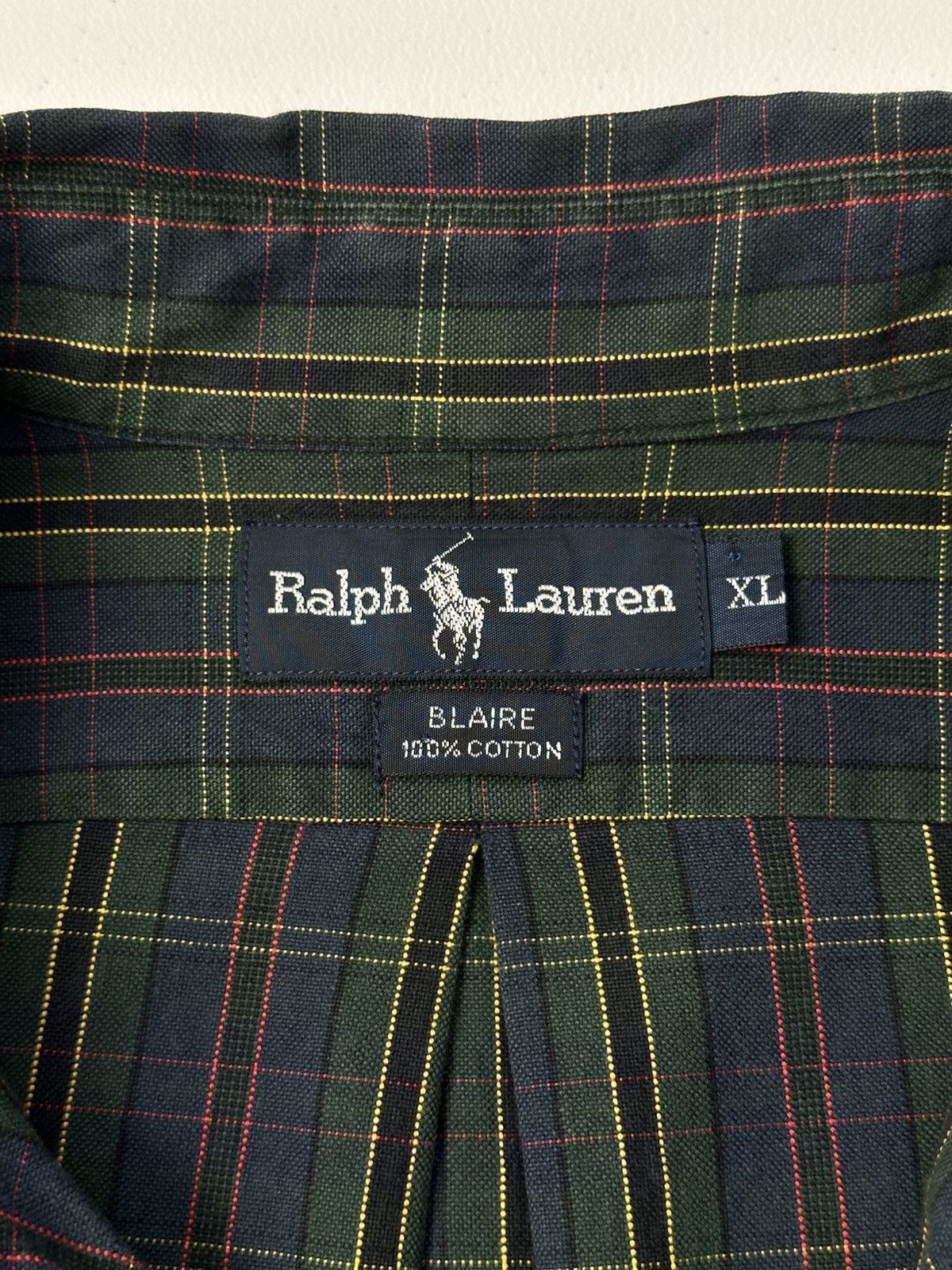 Polo Ralph Lauren 90s Vintage Polo Ralph Lauren Oversized Shirt Button Up Size US XL / EU 56 / 4 - 6 Thumbnail