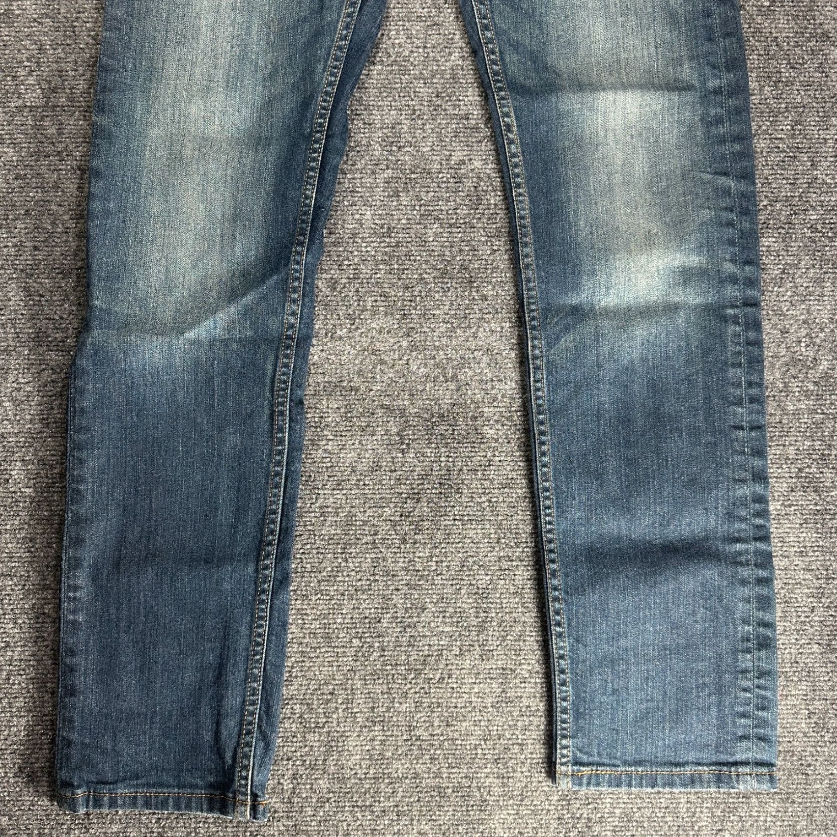 Levi's Levi's 510 Jeans Mens 31 X 30 Medium Wash 5-Pocket Cotton Stretch Denim Blue Regular Fit Skinny Style Jeans Mens Size US 31 - 2 Thumbnail