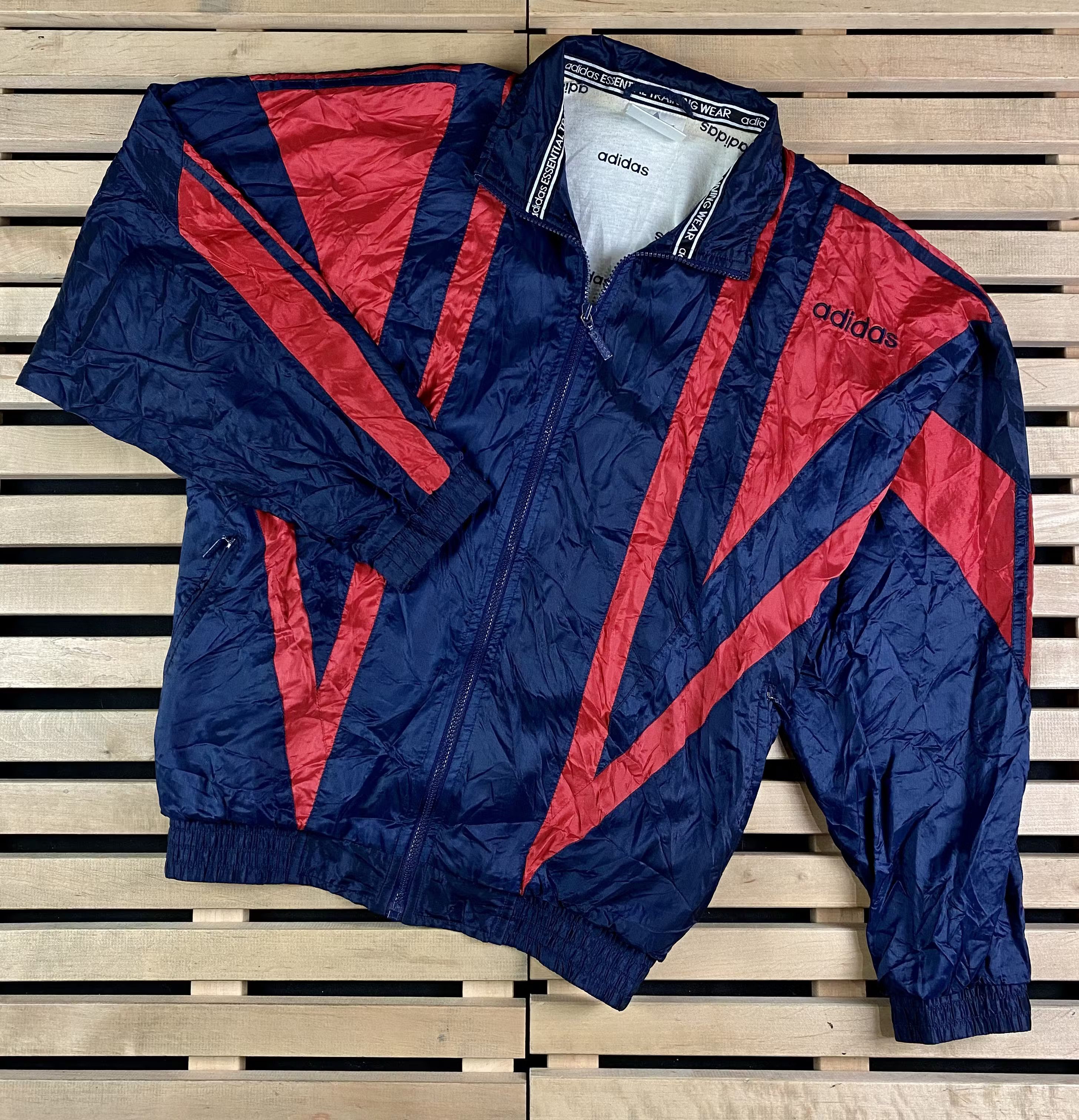 Adidas × Vintage Mens Bomber Jacket Adidas Originals Vintage Size M Size US M / EU 48-50 / 2 - 1 Thumbnail