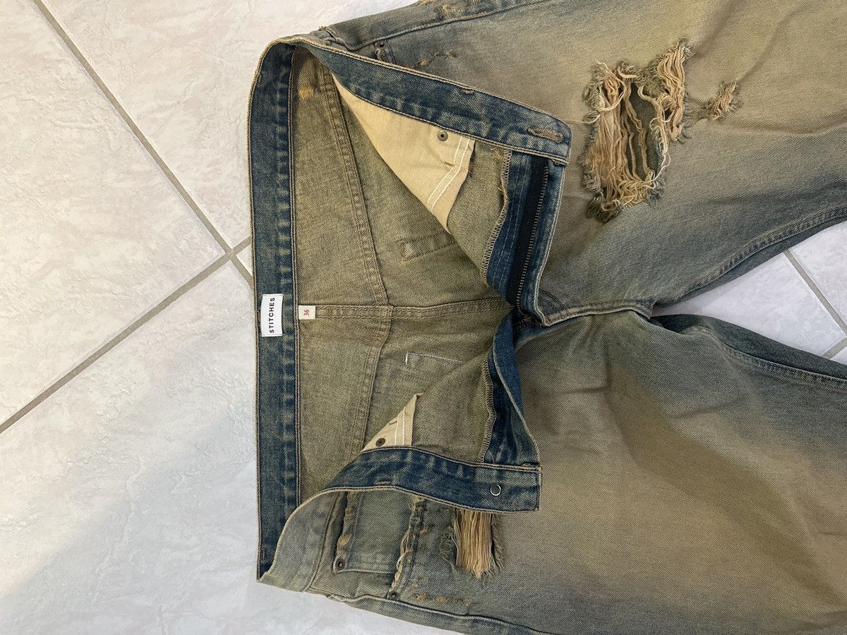 Other Stitches1of1 distressed sandstone bootcut denim Size US 36 / EU 52 - 3 Thumbnail