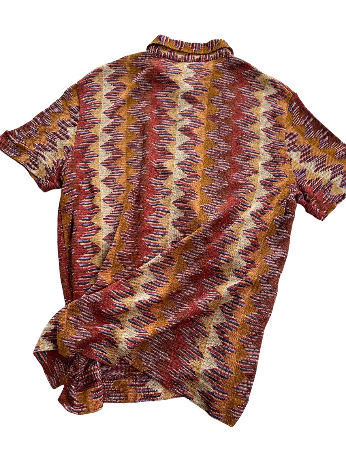 Missoni Vintage Missoni Polos Knitted Luxury Shirt Size US M / EU 48-50 / 2 - 5 Thumbnail
