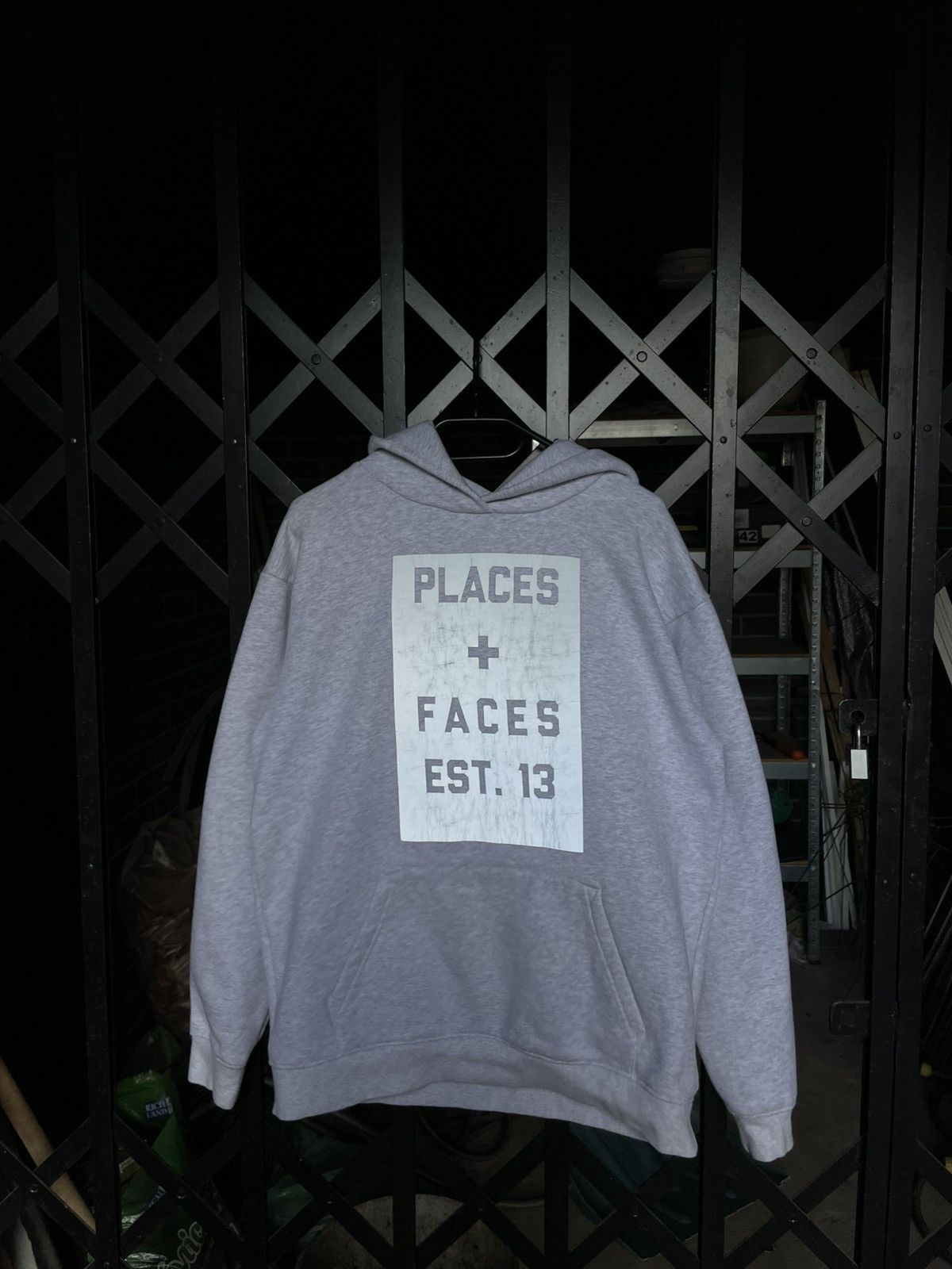 Japanese Brand × Places + Faces Vintage Places + Faces Big Logo Reflective Rare Hoodie Size US M / EU 48-50 / 2 - 5 Thumbnail