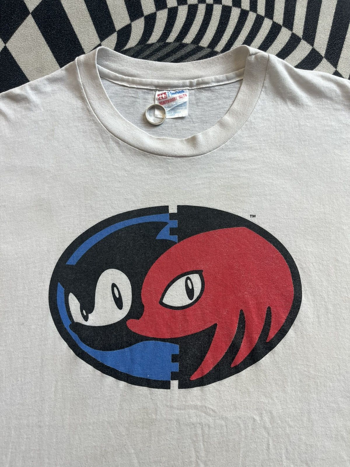 Anime Vintage SONIC by SEGA 1990’s Game Anime Tshirt Size US XL / EU 56 / 4 - 5 Thumbnail