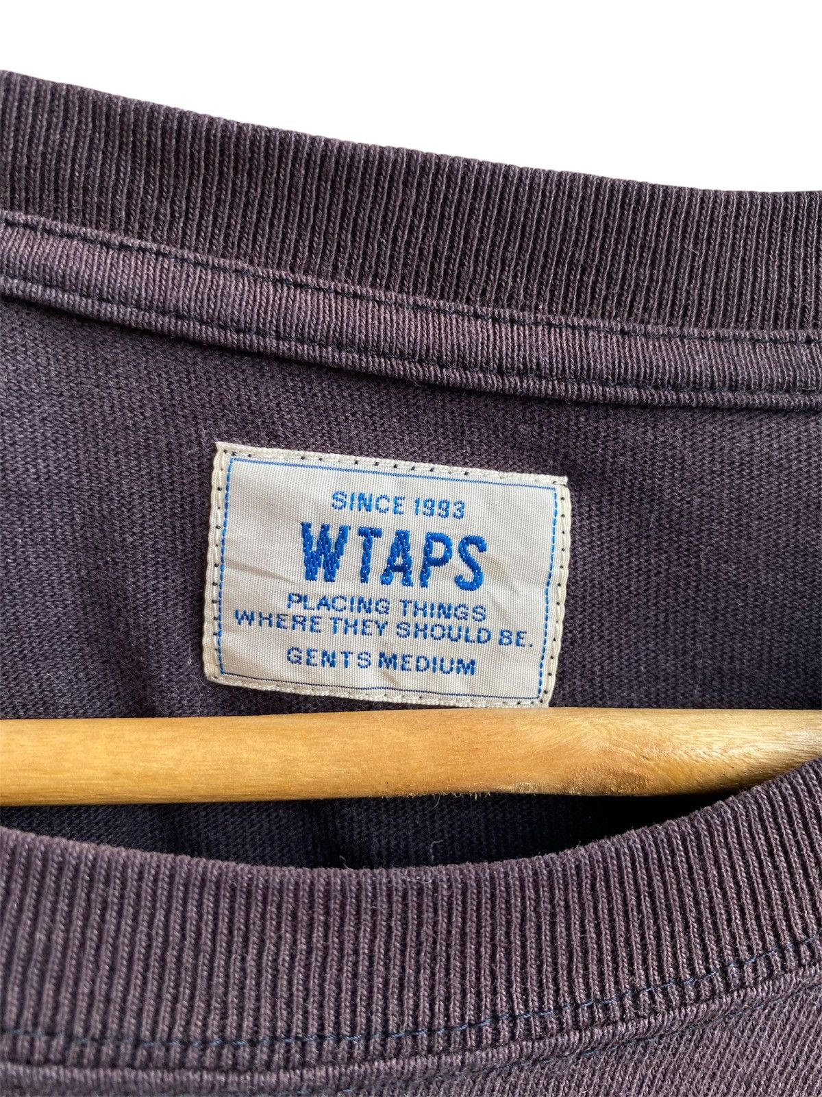 Vintage × Wtaps Wtaps Urban Compositions. Hard Core longsleeve Size US M / EU 48-50 / 2 - 3 Thumbnail