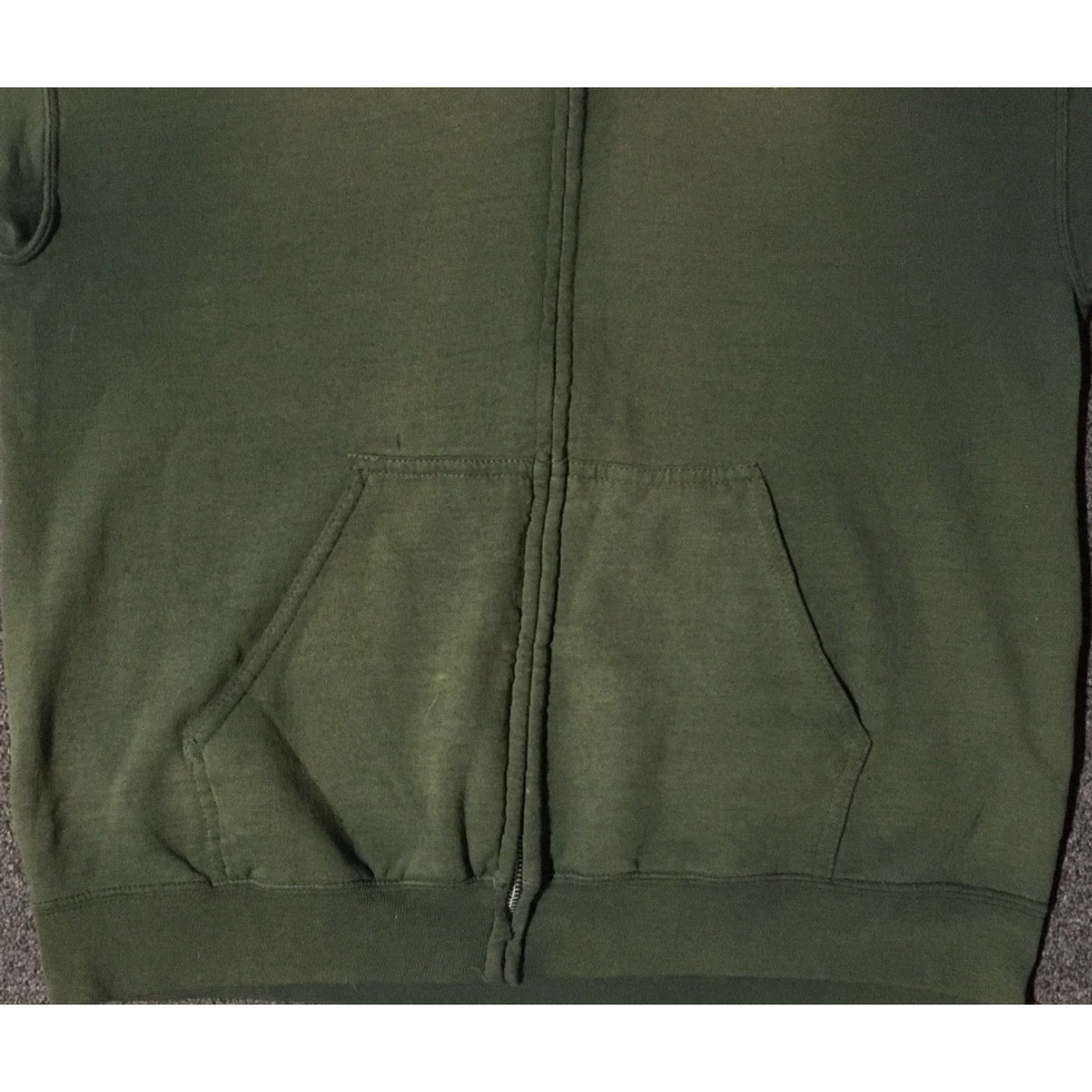 Vintage VINTAGE Norco Horse Week Hoodie Seasonal Distressed Green Full Zip Large Men Size US L / EU 52-54 / 3 - 7 Thumbnail