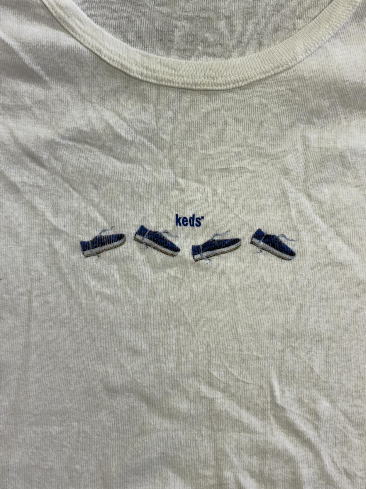 Keds Vintage Keds Shoes Baby Tee - Made in USA - OS Size ONE SIZE - 4 Thumbnail