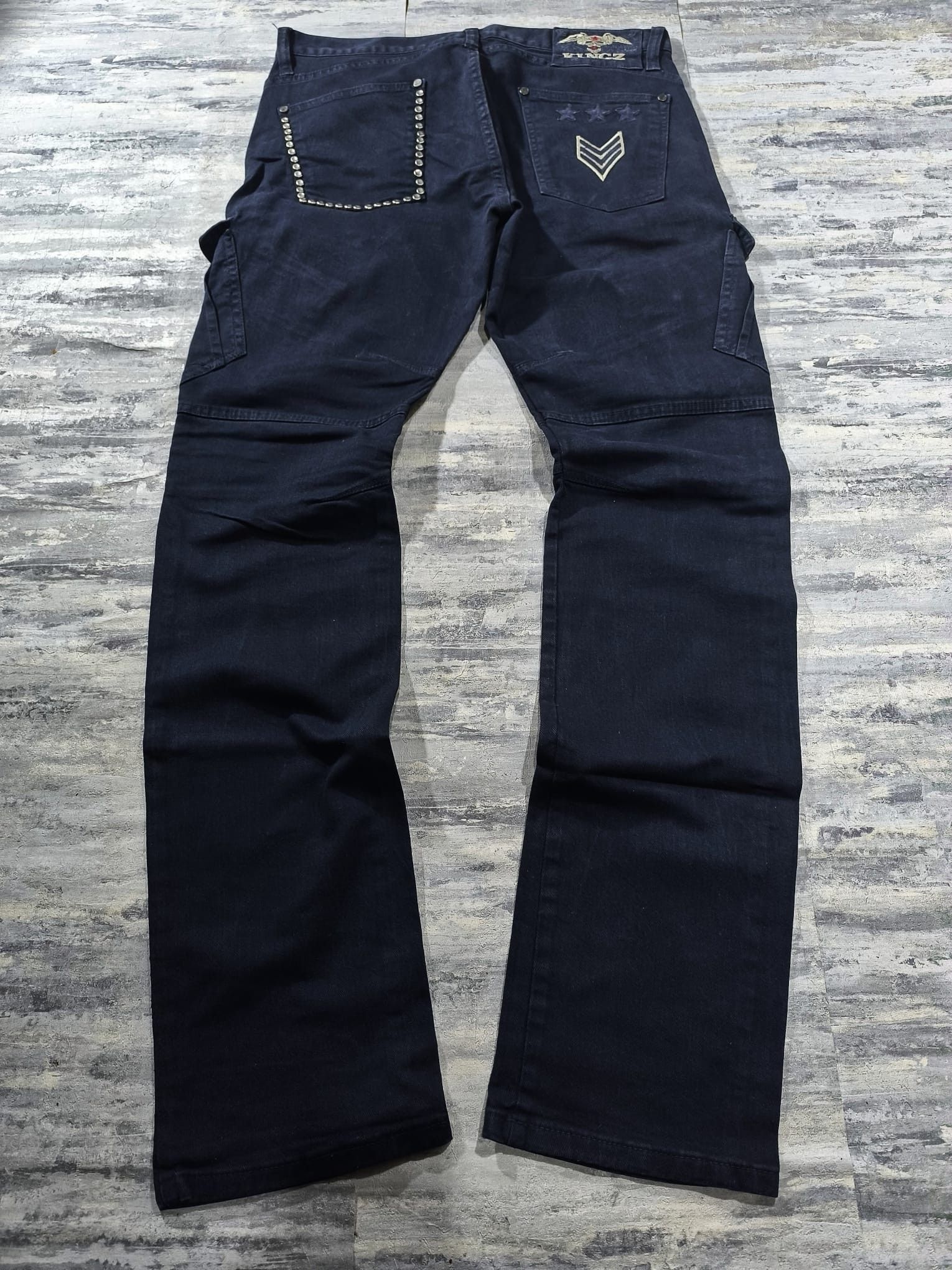 Other Studded Slimfit Hedi Slimane Number Nine Jeans Army Cargo Size US 34 / EU 50 - 5 Thumbnail