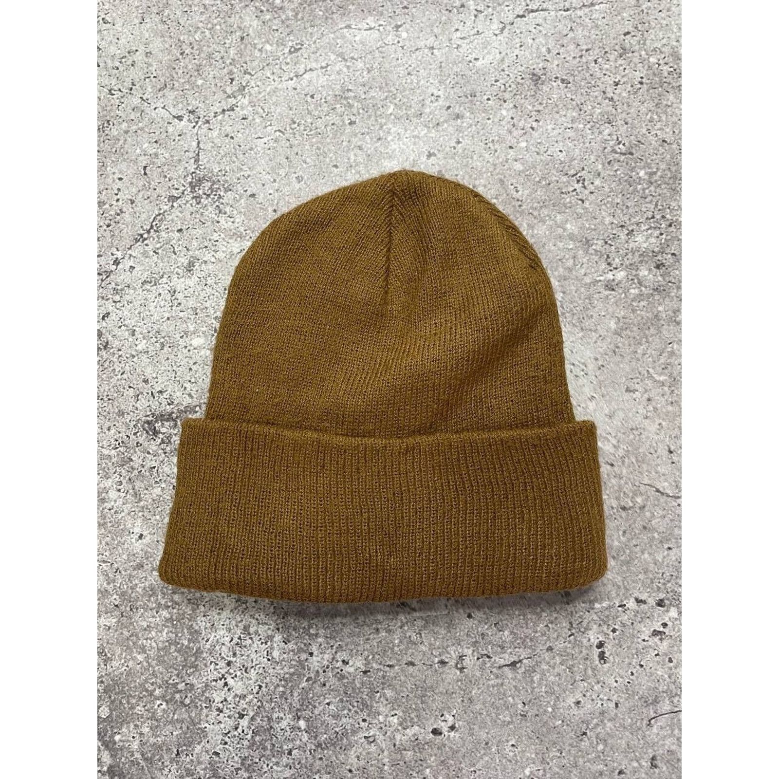 Dickies × Vintage Vintage Dickies Brown Knit Beanie Hat Size ONE SIZE - 2 Thumbnail