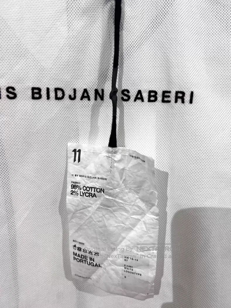 Other Boris Bidjan Saberi Letter embroidery long sleeve baseball Size US S / EU 44-46 / 1 - 6 Thumbnail