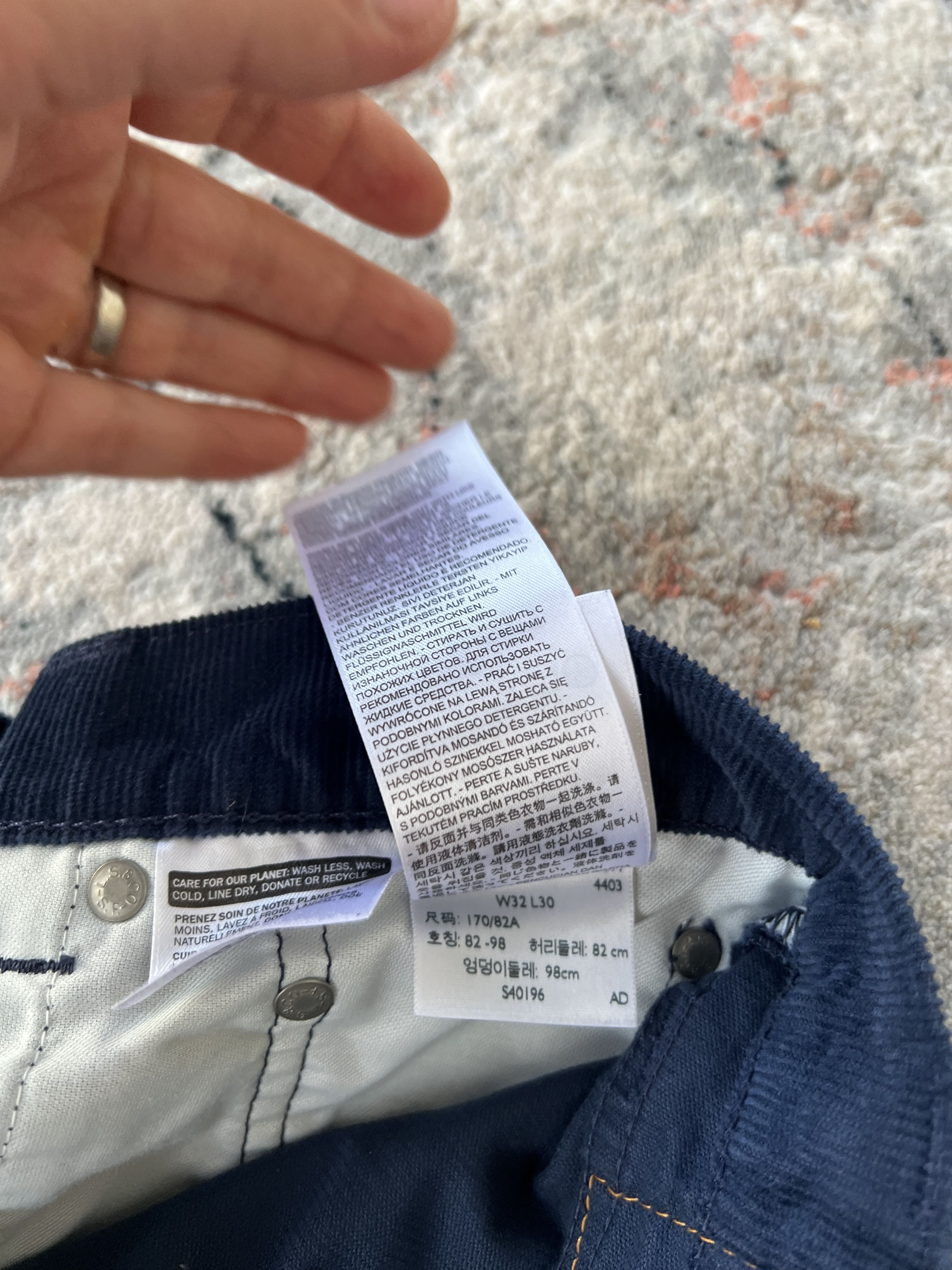 Levi's Levi's 751 Velvet Pants Size US 32 / EU 48 - 8 Thumbnail