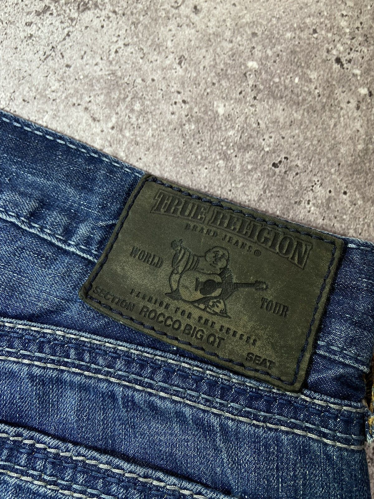 True Religion × Vintage True Religion Vintage streetwear denim Jeans Size US 32 / EU 48 - 5 Thumbnail