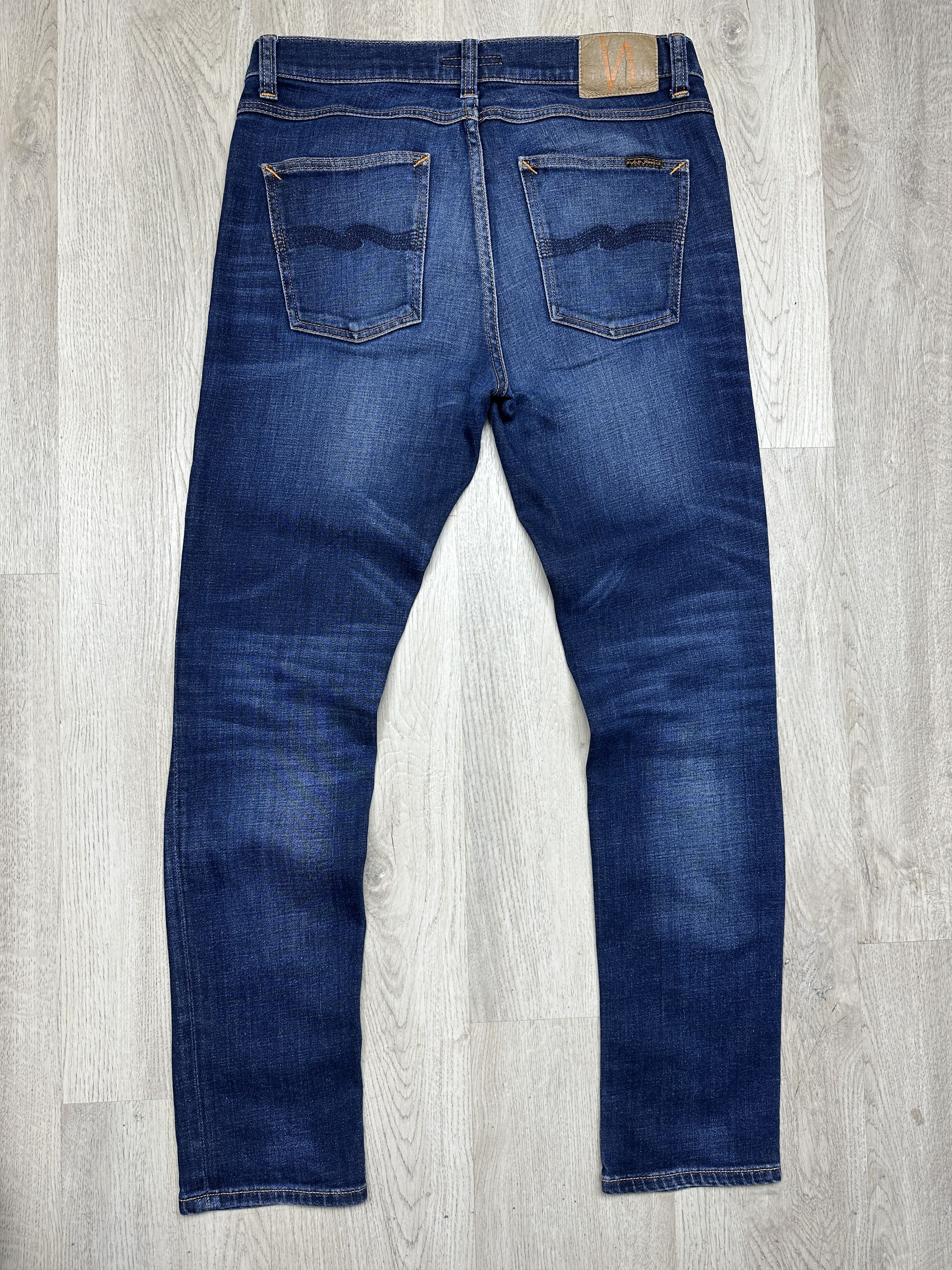 Nudie Jeans Nudie Jeans Lean Dean Vintage Mens Denim Pants Size US 31 - 1 Thumbnail