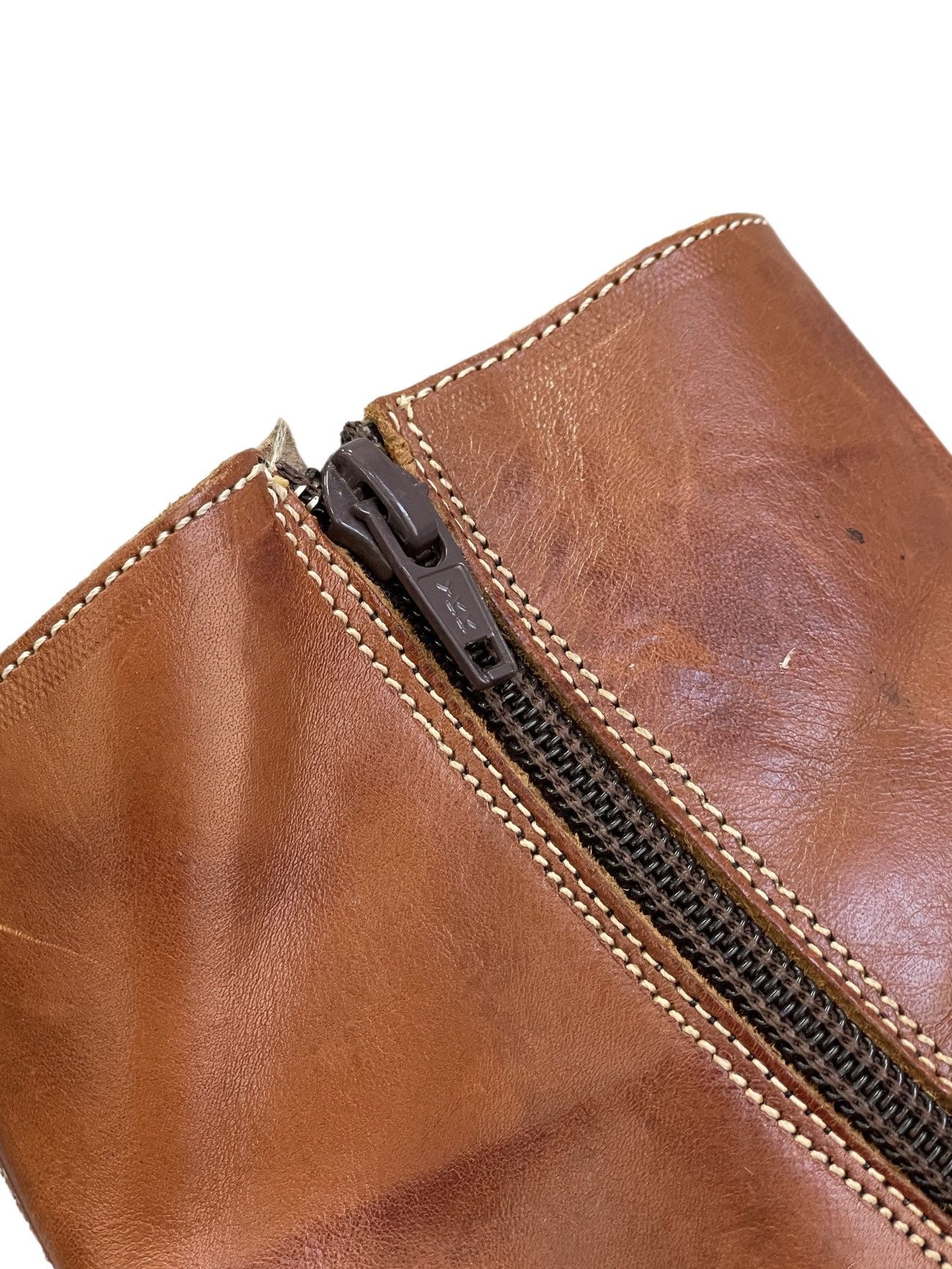 Other Western brown leather japanese opium boots avant garde y2k Size US 10 / EU 43 - 9 Thumbnail