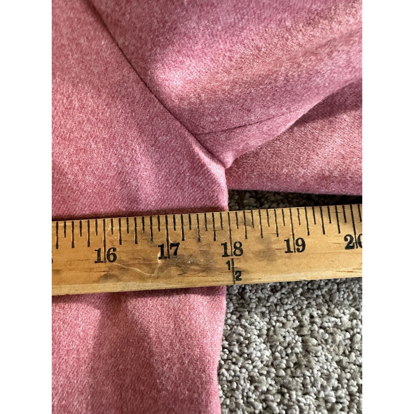 Pendleton Pendleton Blazer Womens Petite 10 Pink Virgin Wool 10P Size L / US 10 / IT 46 - 4 Thumbnail