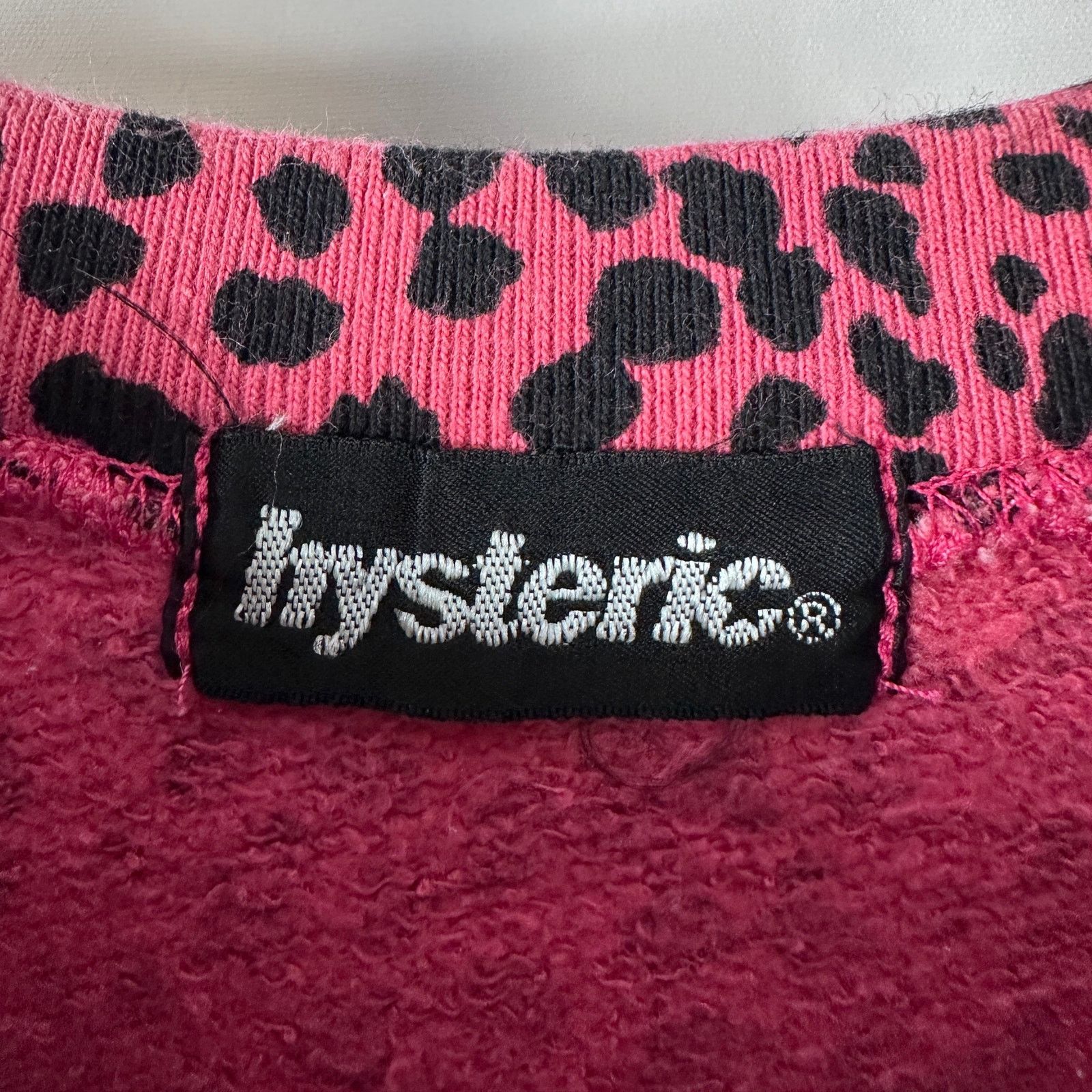 Hysteric Glamour Pink Leopard Print Iron Maiden Tee Size S / US 4 / IT 40 - 5 Thumbnail