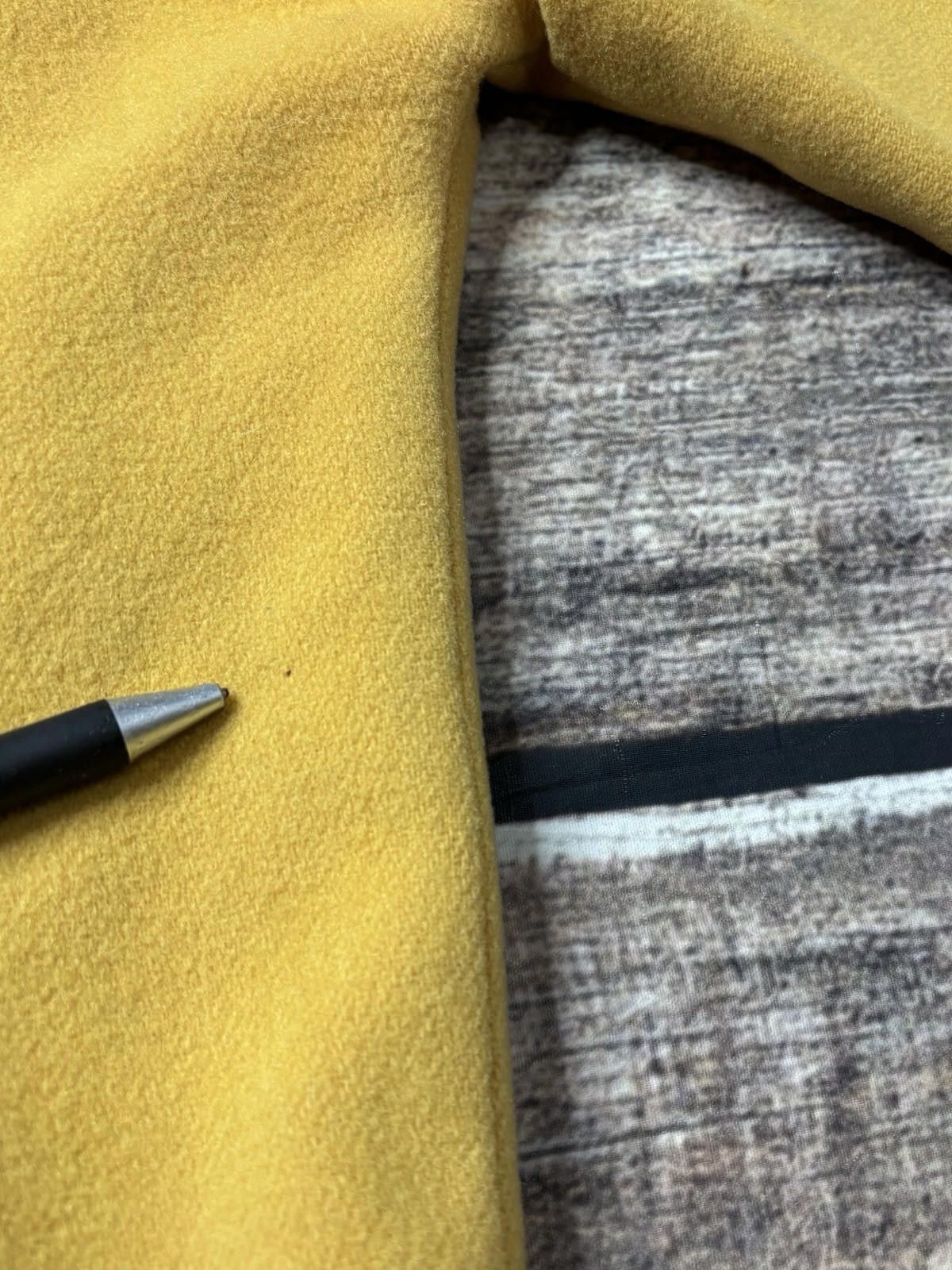 Mackintosh Mackintosh Pea Coat Women's Size 6 Pure Wool Yellow VTG USA Size M / US 6-8 / IT 42-44 - 10 Thumbnail