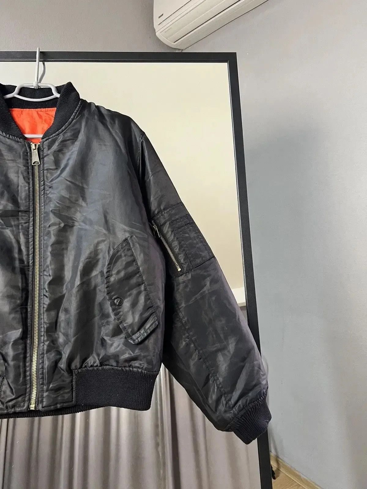 Japanese Brand × Vintage VINTAGE Y2K MA 1 intermediate Bomber Alpha Industies jacket Size US M / EU 48-50 / 2 - 3 Thumbnail