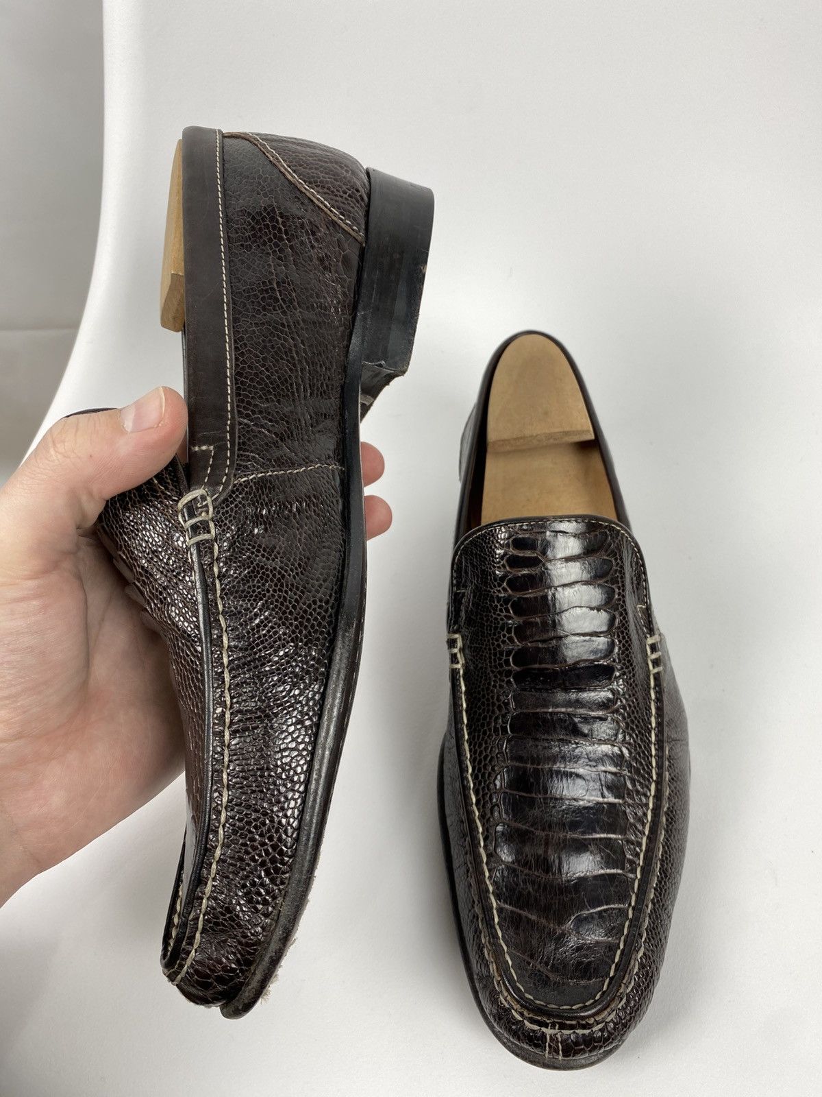 Other Caccin Loafers Genuine Cayman Leather size EU6 US7 Size US 7 / EU 40 - 6 Thumbnail