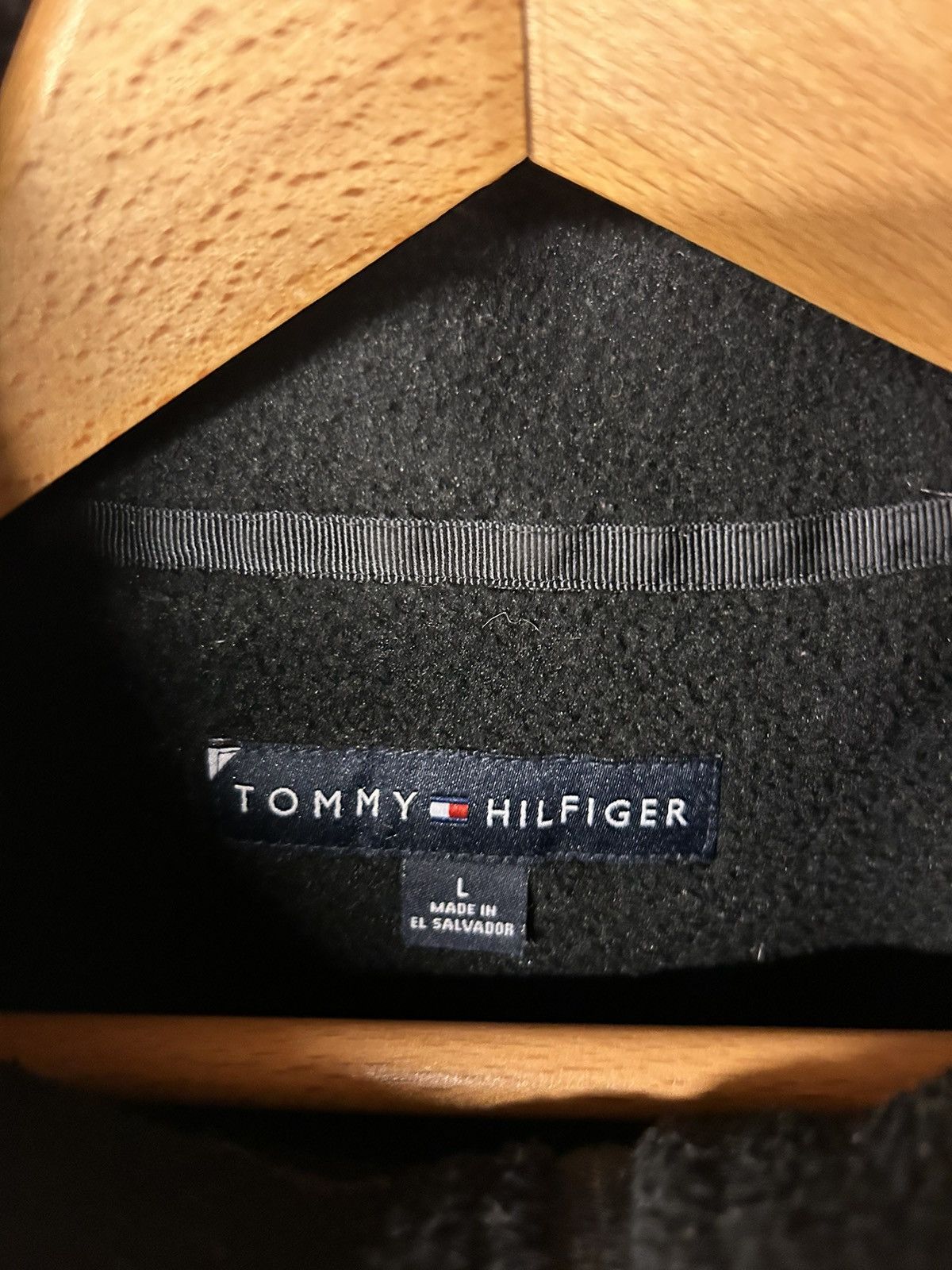 Tommy Hilfiger × Vintage Vintage Tommy Hilfiger Fleece Size US L / EU 52-54 / 3 - 6 Thumbnail