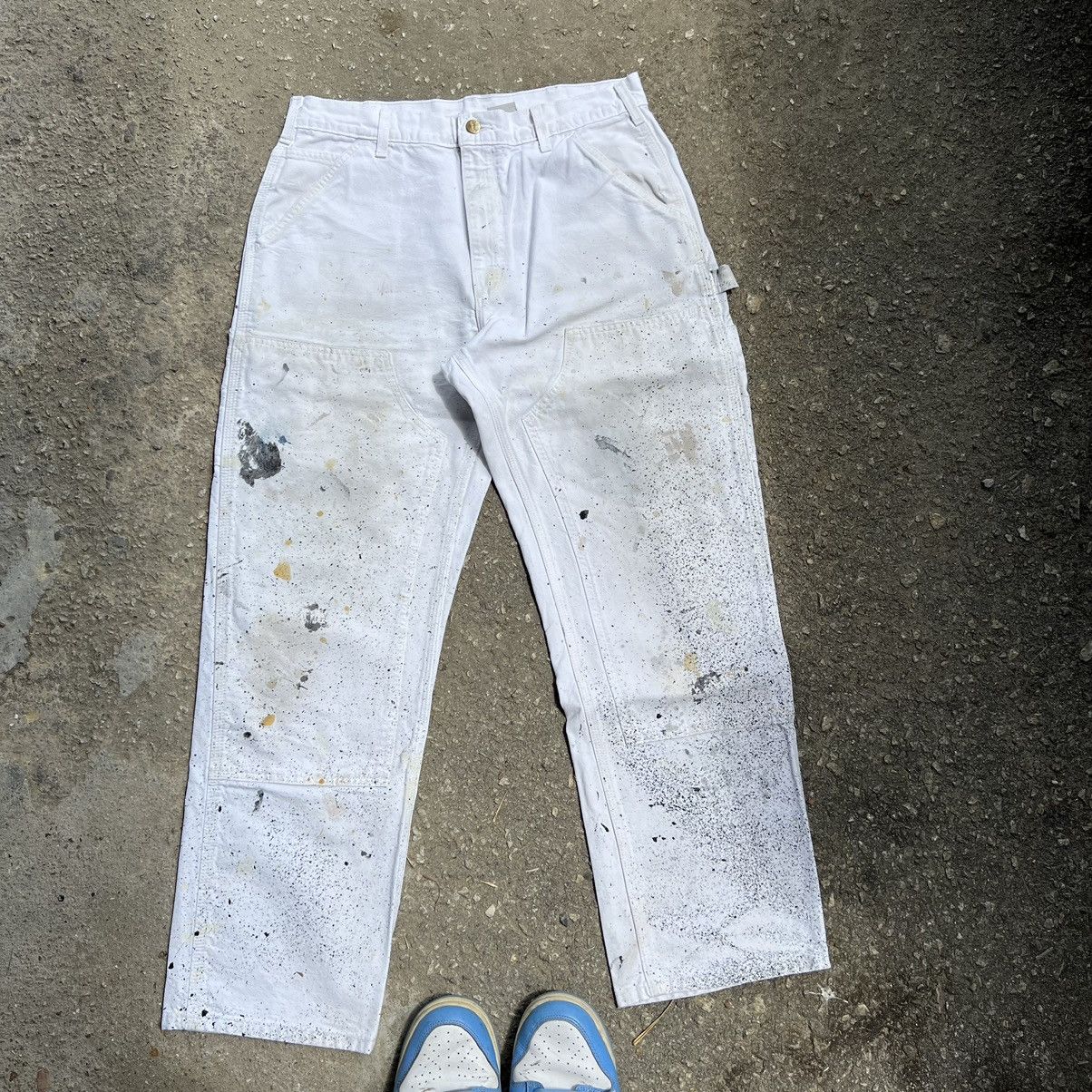 Carhartt × Vintage Carhartt USA Double Knee Carpenter Pants Size US 34 / EU 50 - 1 Thumbnail