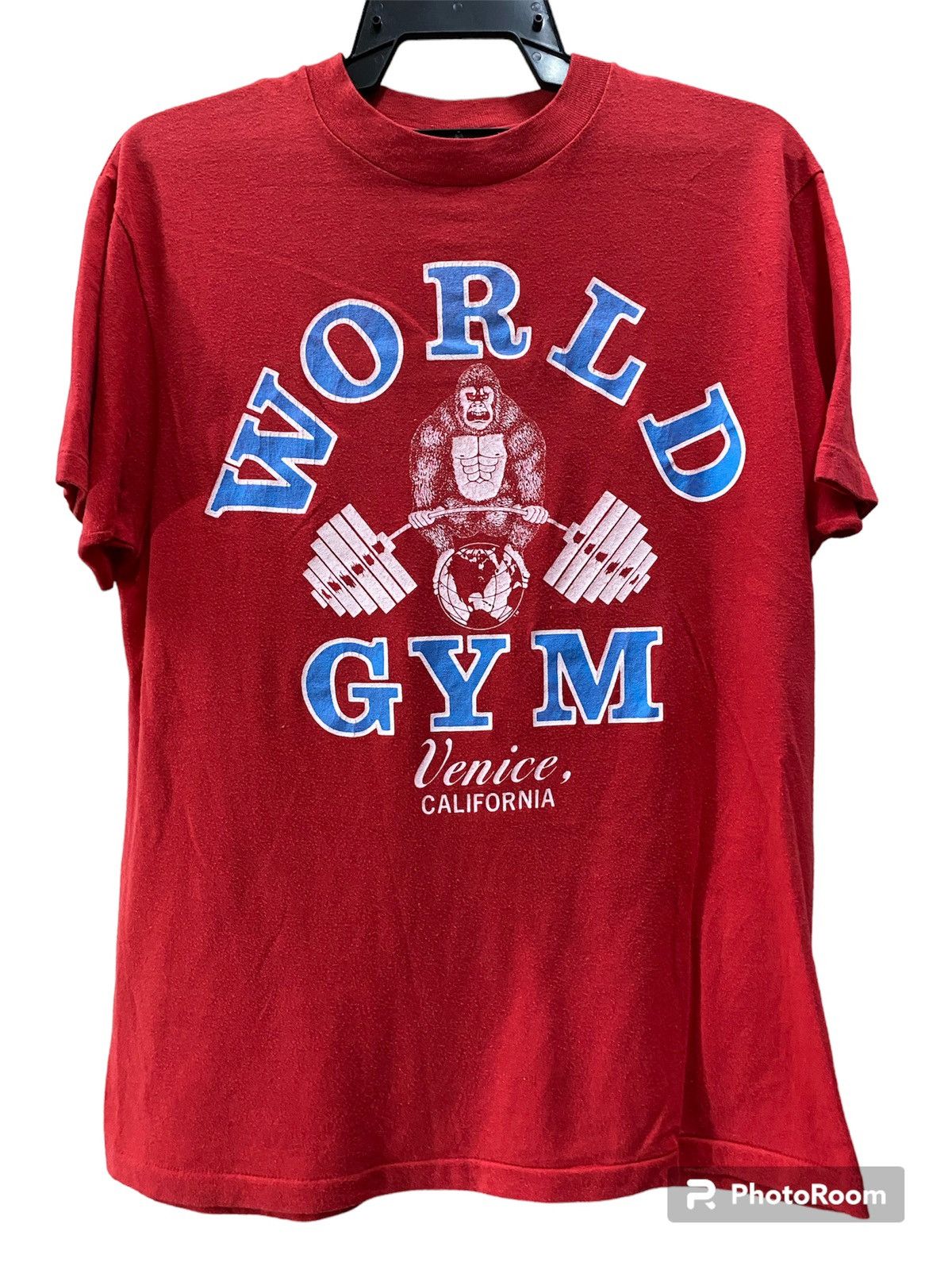 Hanes × Vintage RARE VINTAGE WORLD GYM VENICE CALIFORNIA Size US L / EU 52-54 / 3 - 1 Thumbnail