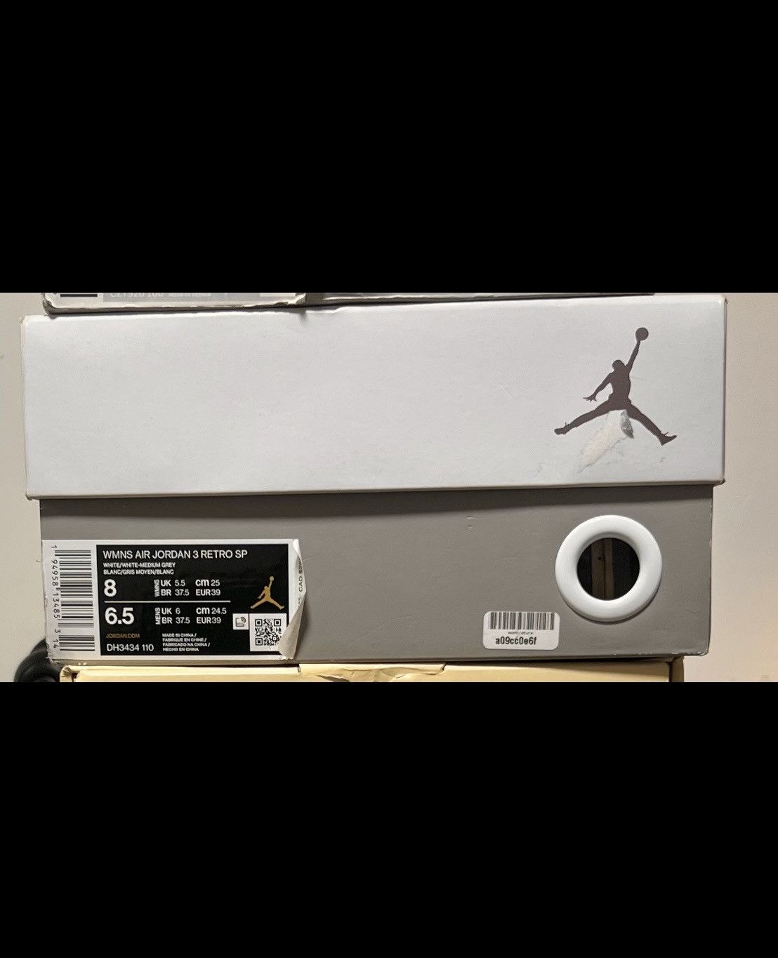 Jordan Brand Air Jordan 3 x A Ma Maniere Size US 6.5 / EU 39-40 - 8 Thumbnail