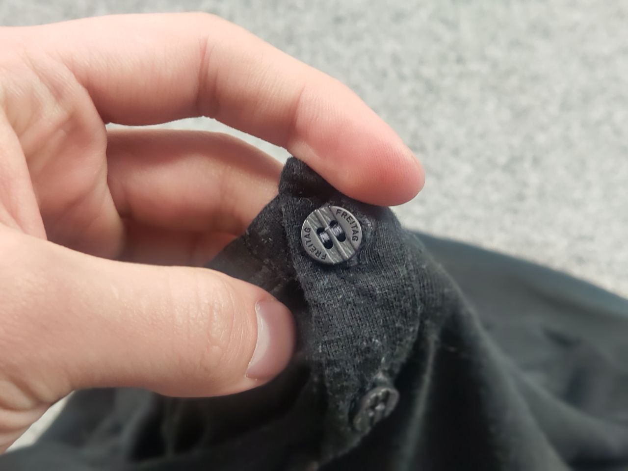 Freitag Freitag E750 Male Black Linen-Modal true hemp Long sleeve Size US M / EU 48-50 / 2 - 10 Thumbnail