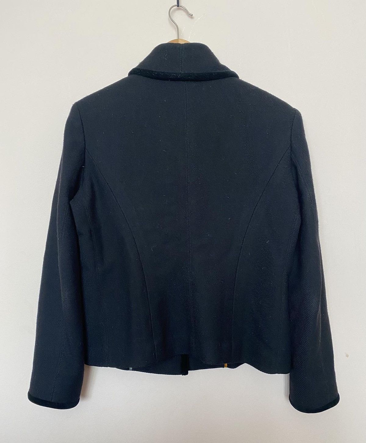 Etro 🖤 ETRO Elegant Black Wool Blazer - Timeless Italian Design Size XL / US 12-14 / IT 48-50 - 9 Thumbnail