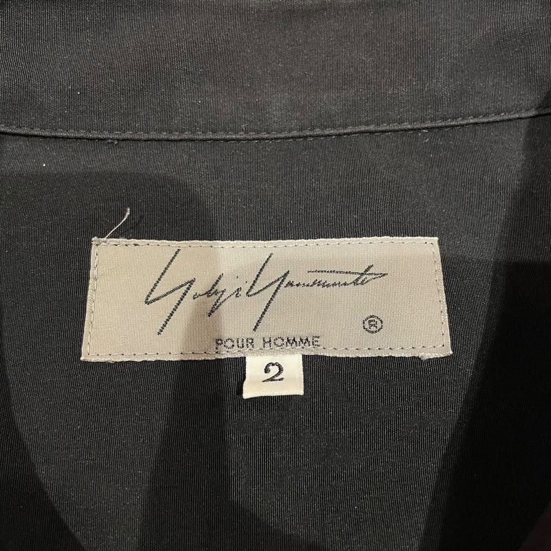 Yohji Yamamoto Yohji Yamamoto pour homme 20SSG-Left gathered shirt Size US M / EU 48-50 / 2 - 6 Thumbnail