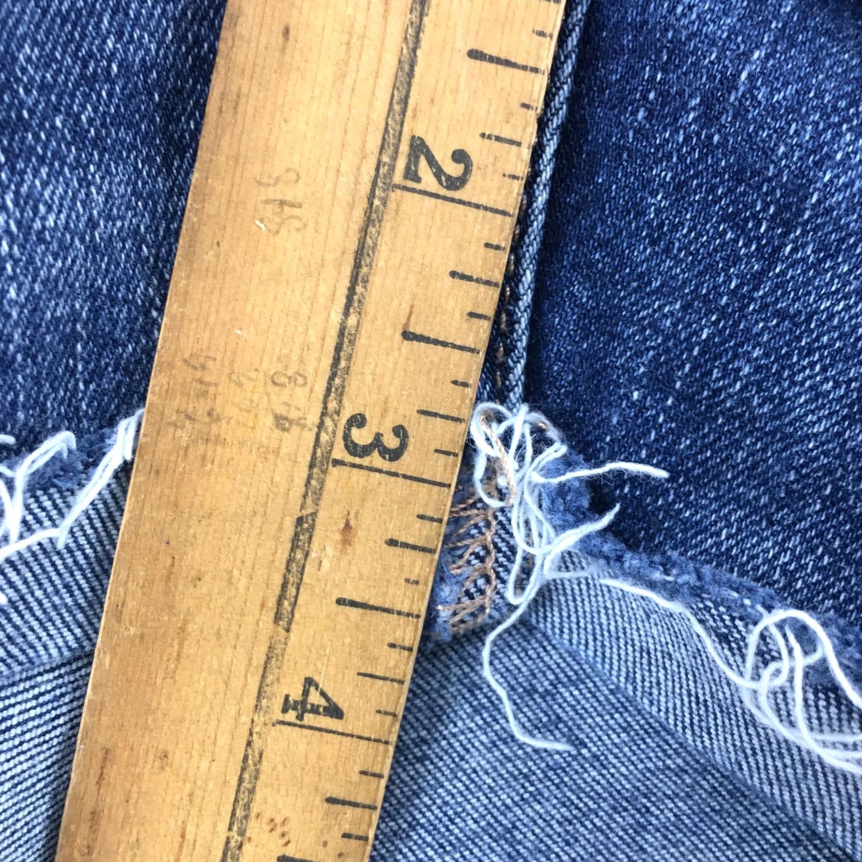 American Eagle Outfitters American Eagle Outfitters Next Level Stretch Distressed Cut Off Short Womens 2 Blue Denim Color Blue 5-Pocket Design Regular Juniors? Size 26" / US 2 / IT 38 - 6 Thumbnail
