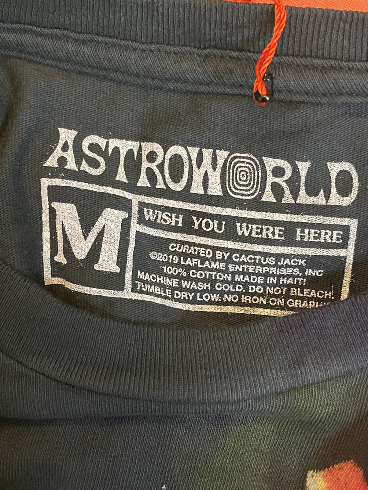 Travis Scott Travis Scott Astroworld Europe Exclusive Tee Size Medium Size US M / EU 48-50 / 2 - 3 Thumbnail